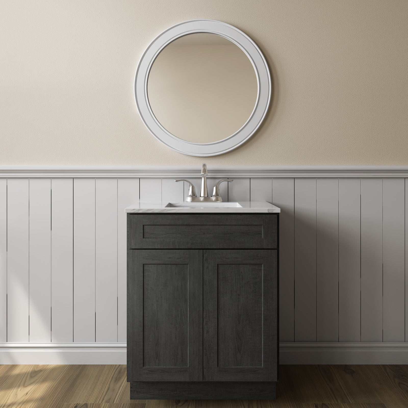 21"D X 24"W X 34-1/2"H Bath Vanity Cabinet without Top VS24