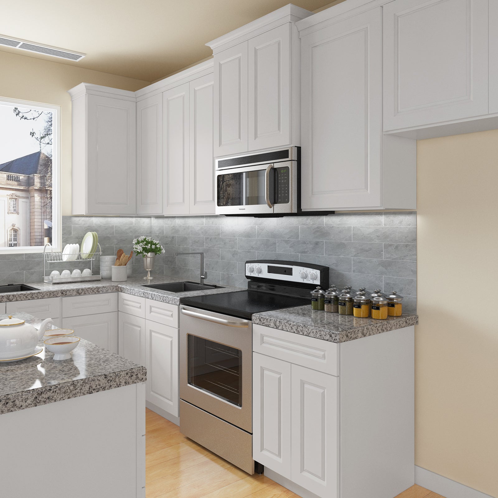 21"D X 27"W X 34-1/2"H Bath Vanity Cabinet without Top VS27