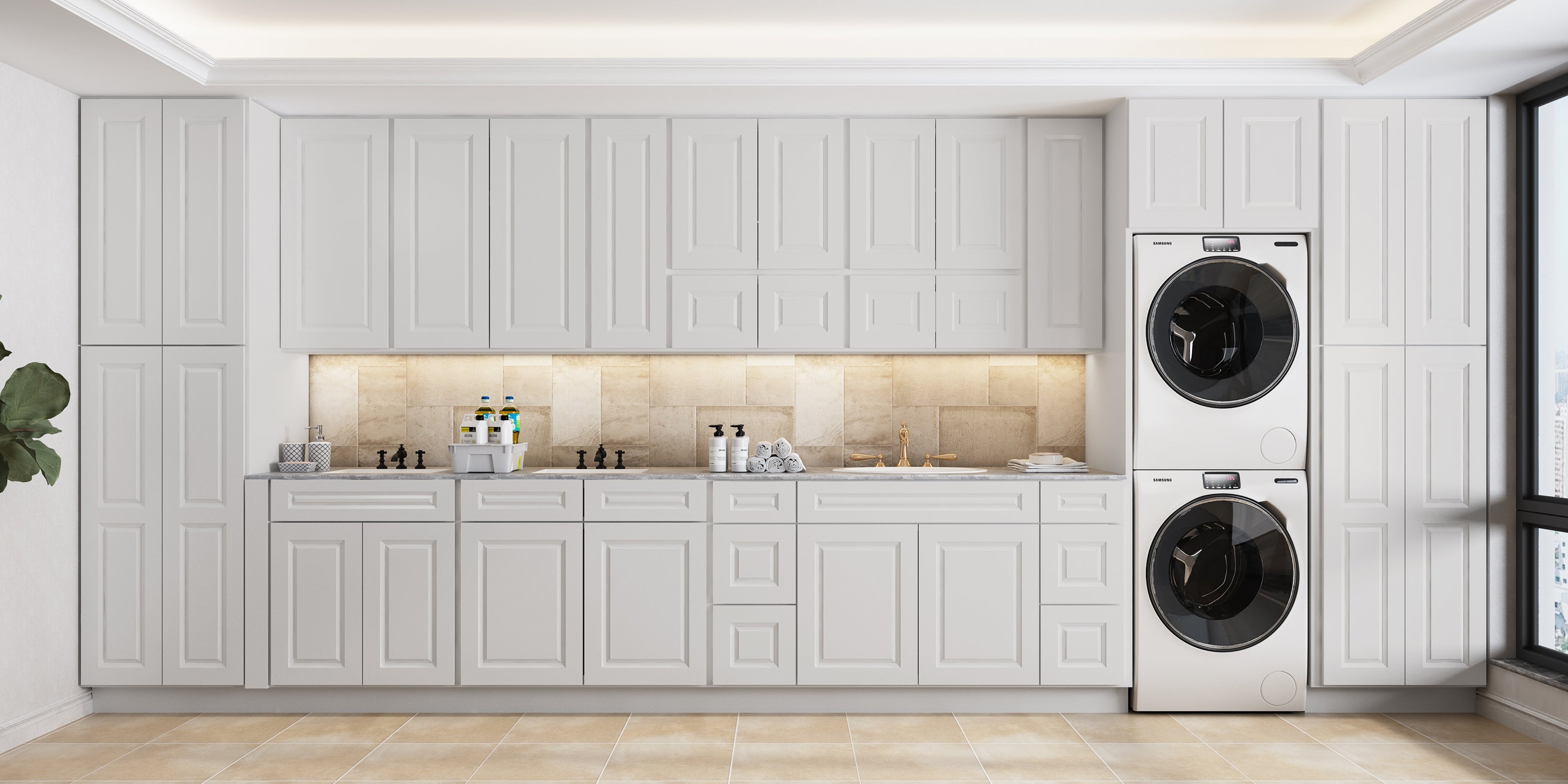 21"D X 27"W X 34-1/2"H Bath Vanity Cabinet without Top VS27