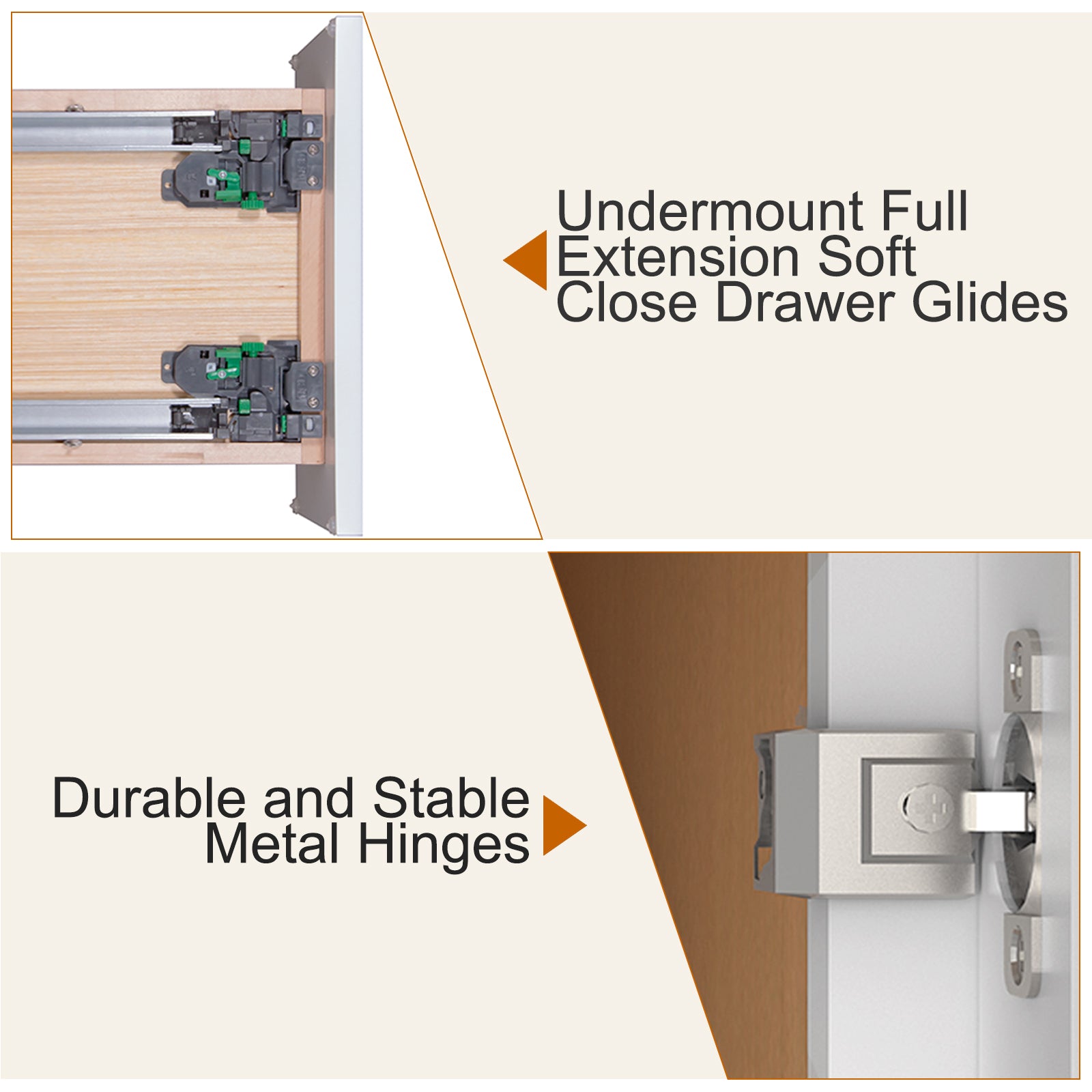 21"D X 30"W X 34-1/2"H Bath Vanity Cabinet without Top VS30