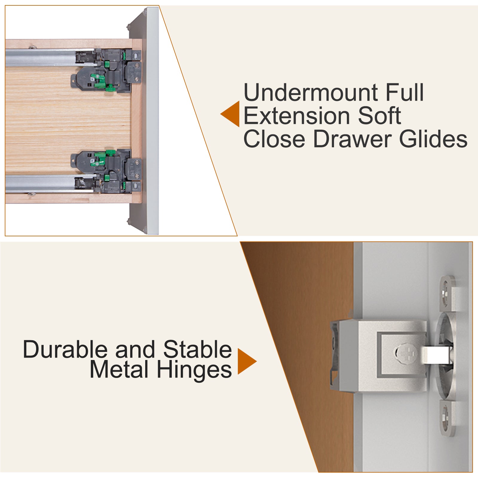 21"D X 30"W X 34-1/2"H Bath Vanity Cabinet without Top VS30