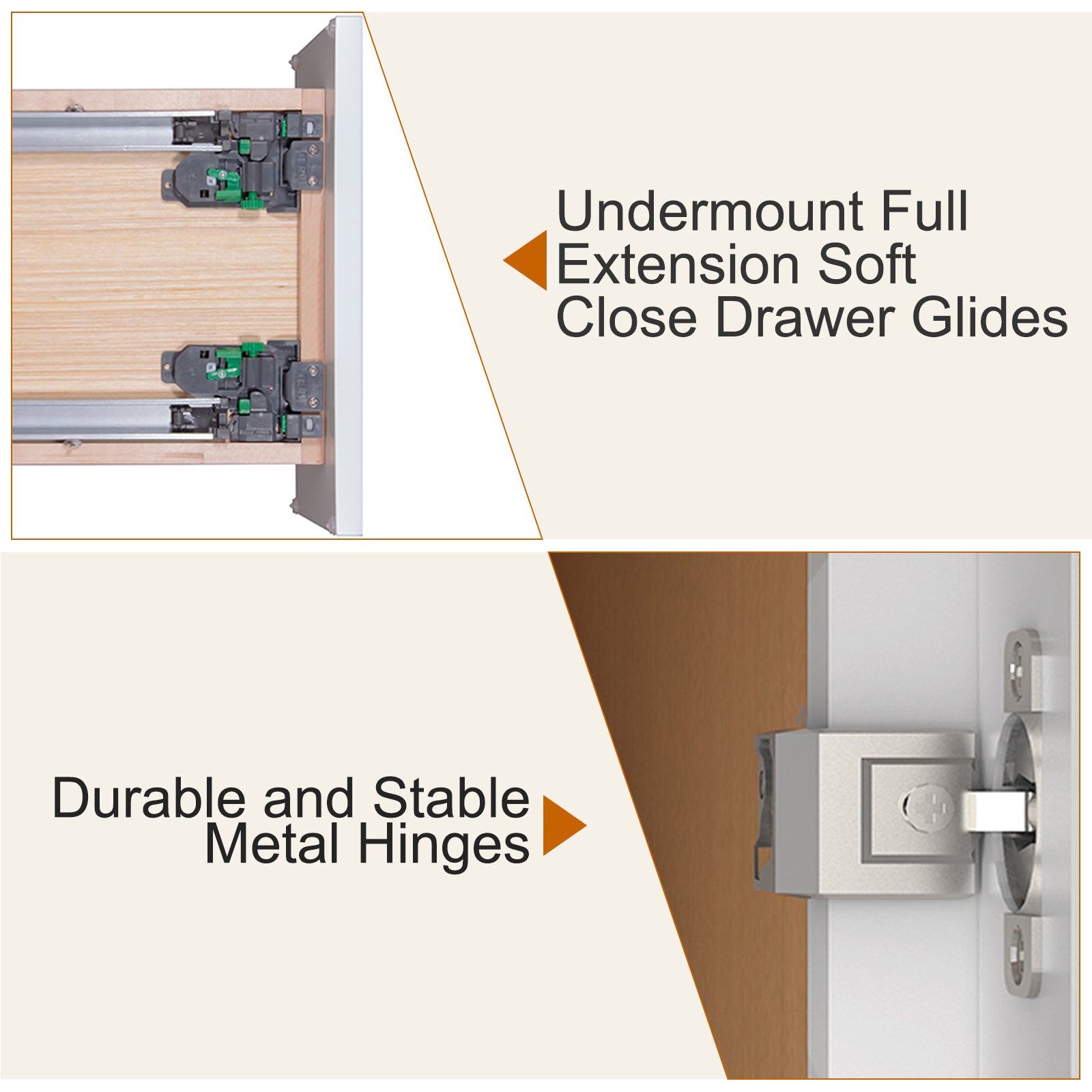 21"D X 30"W X 34-1/2"H Bath Vanity Cabinet without Top VS30