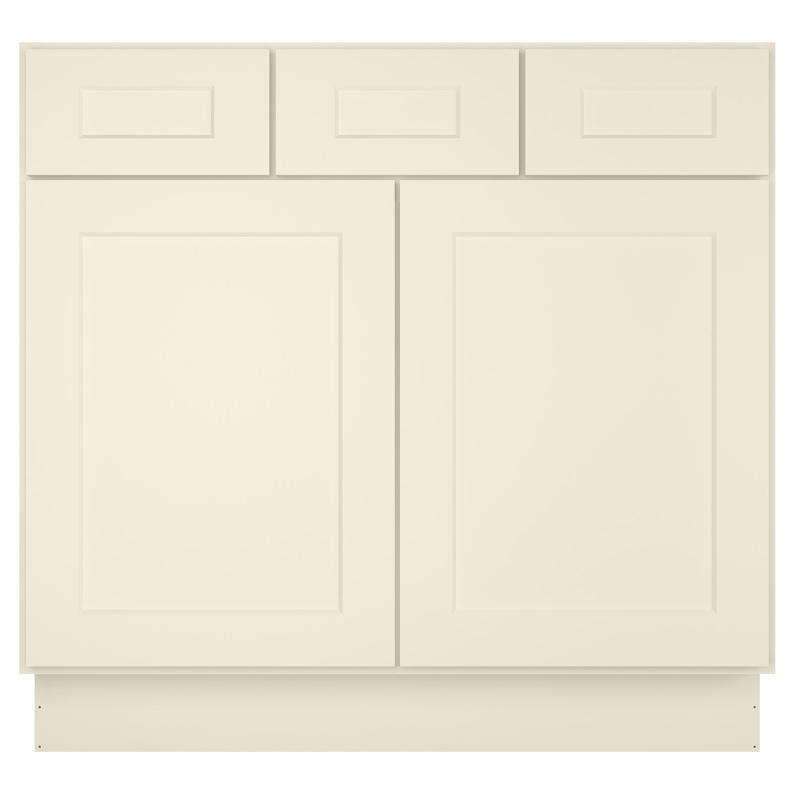 21"D Birch Solid Wood X 36"W X 34-1/2"H Vanity Sink Drawer Cabinet Wthout Top VSD36