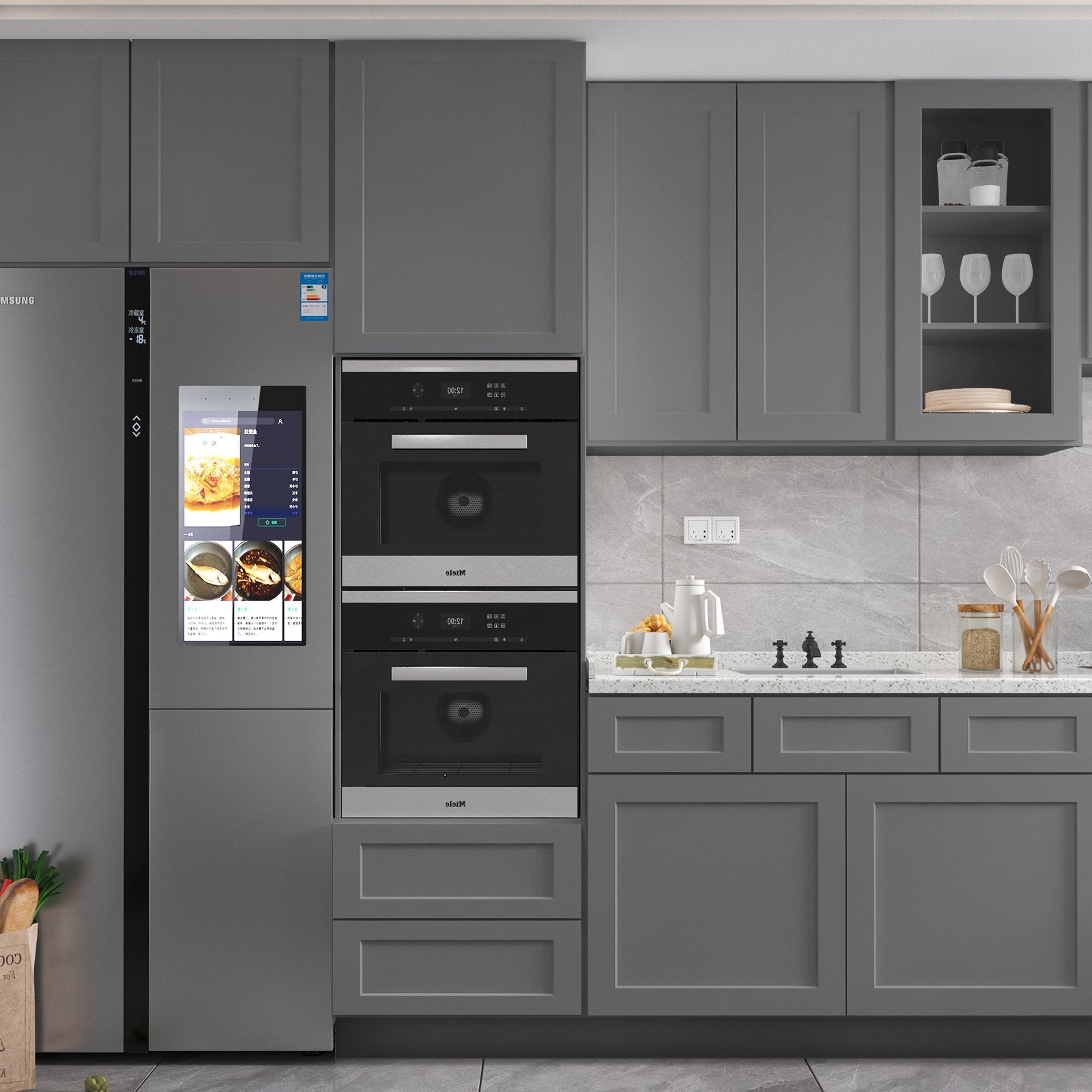 21"D Birch Solid Wood X 36"W X 34-1/2"H Vanity Sink Drawer Cabinet Wthout Top VSD36