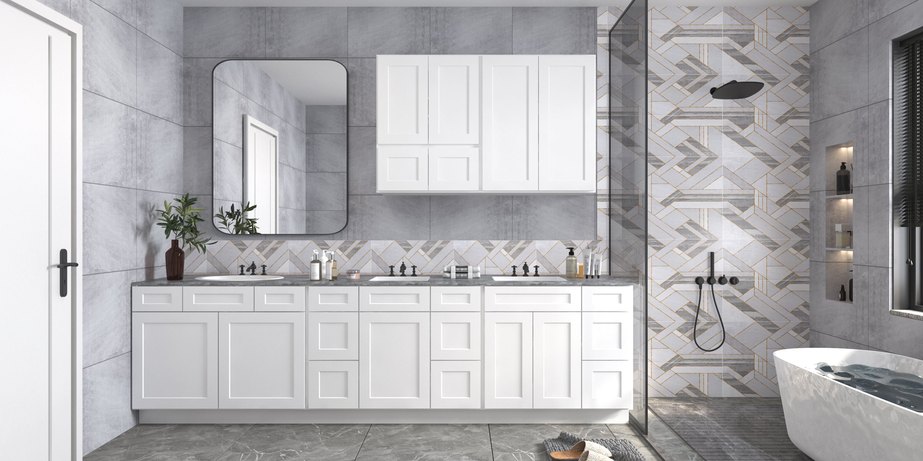 21"D Birch Solid Wood X 36"W X 34-1/2"H Vanity Sink Drawer Cabinet Wthout Top VSD36