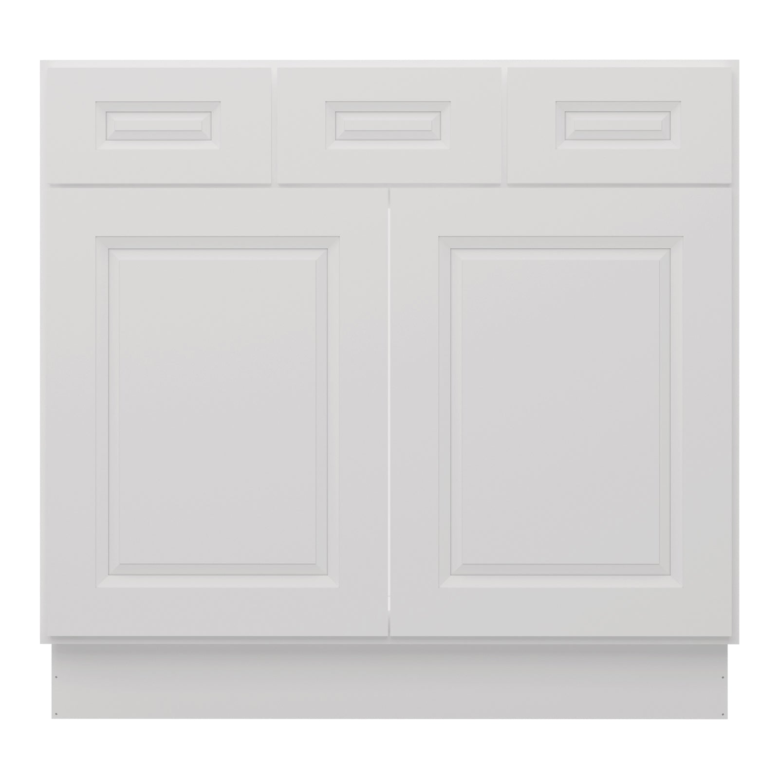 21"D Birch Solid Wood X 36"W X 34-1/2"H Vanity Sink Drawer Cabinet Wthout Top VSD36