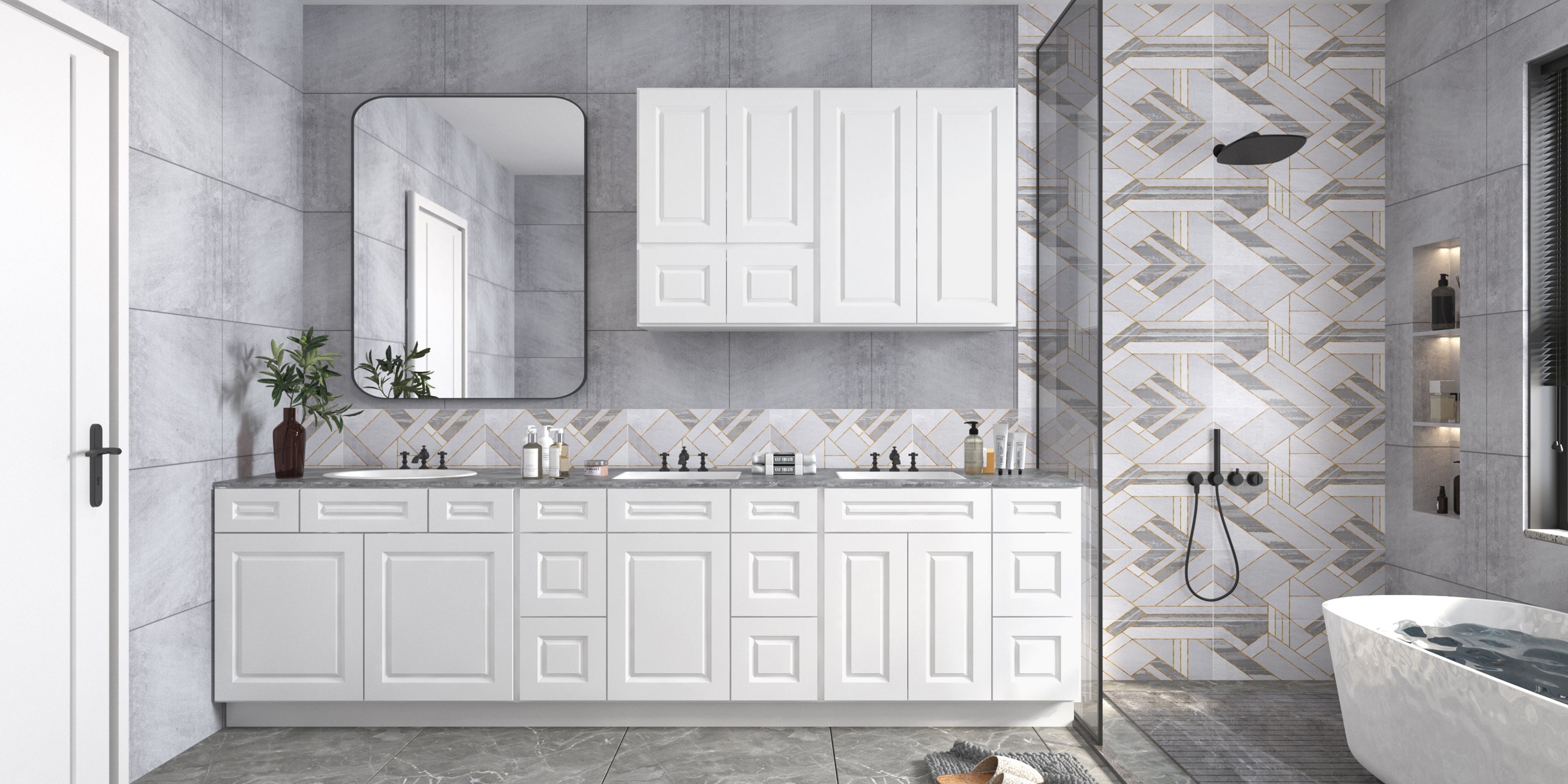 21"D Birch Solid Wood X 36"W X 34-1/2"H Vanity Sink Drawer Cabinet Wthout Top VSD36