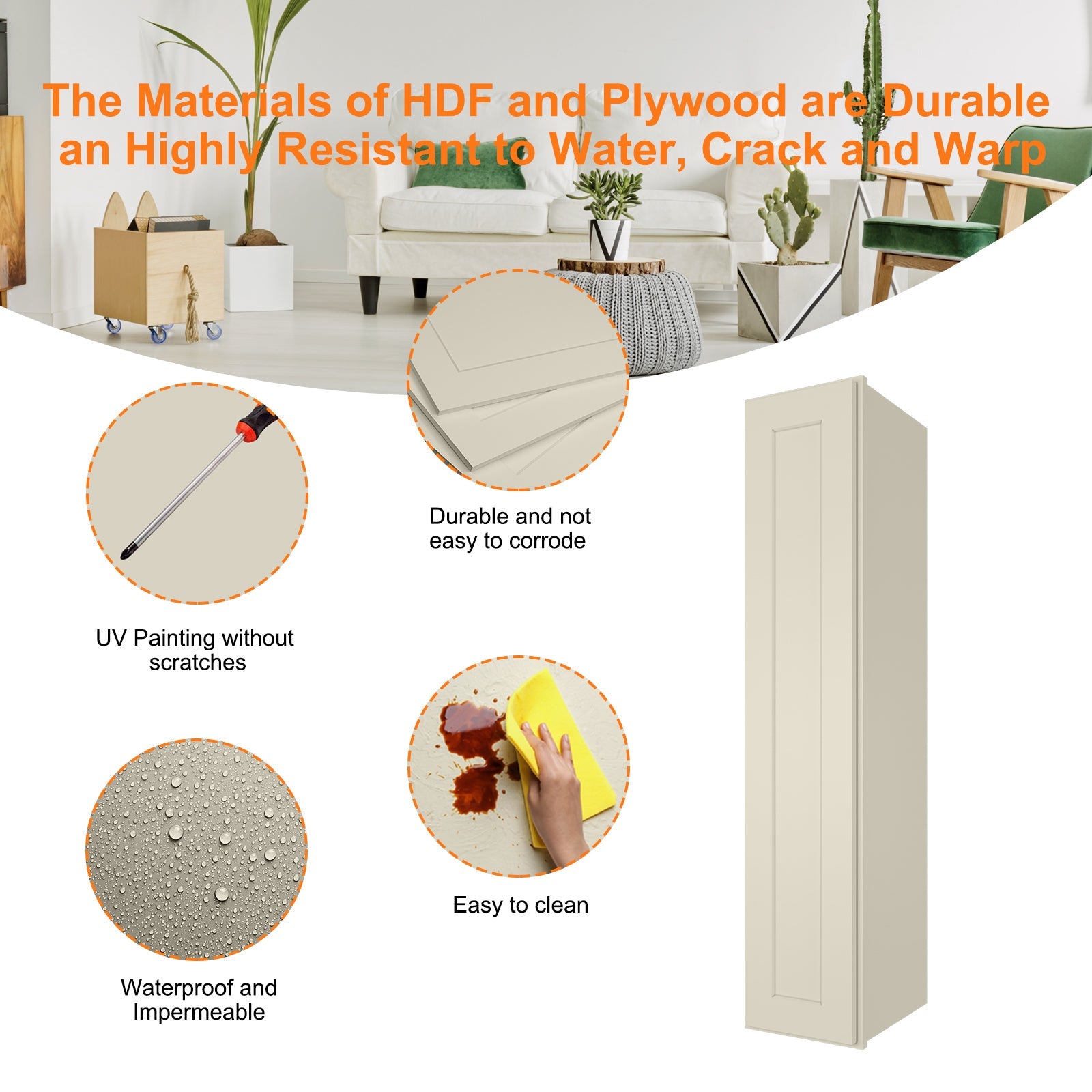 12"D*9"W*30"H Birch Solid Wood Medicine Cabinet Wall Mounted W0930