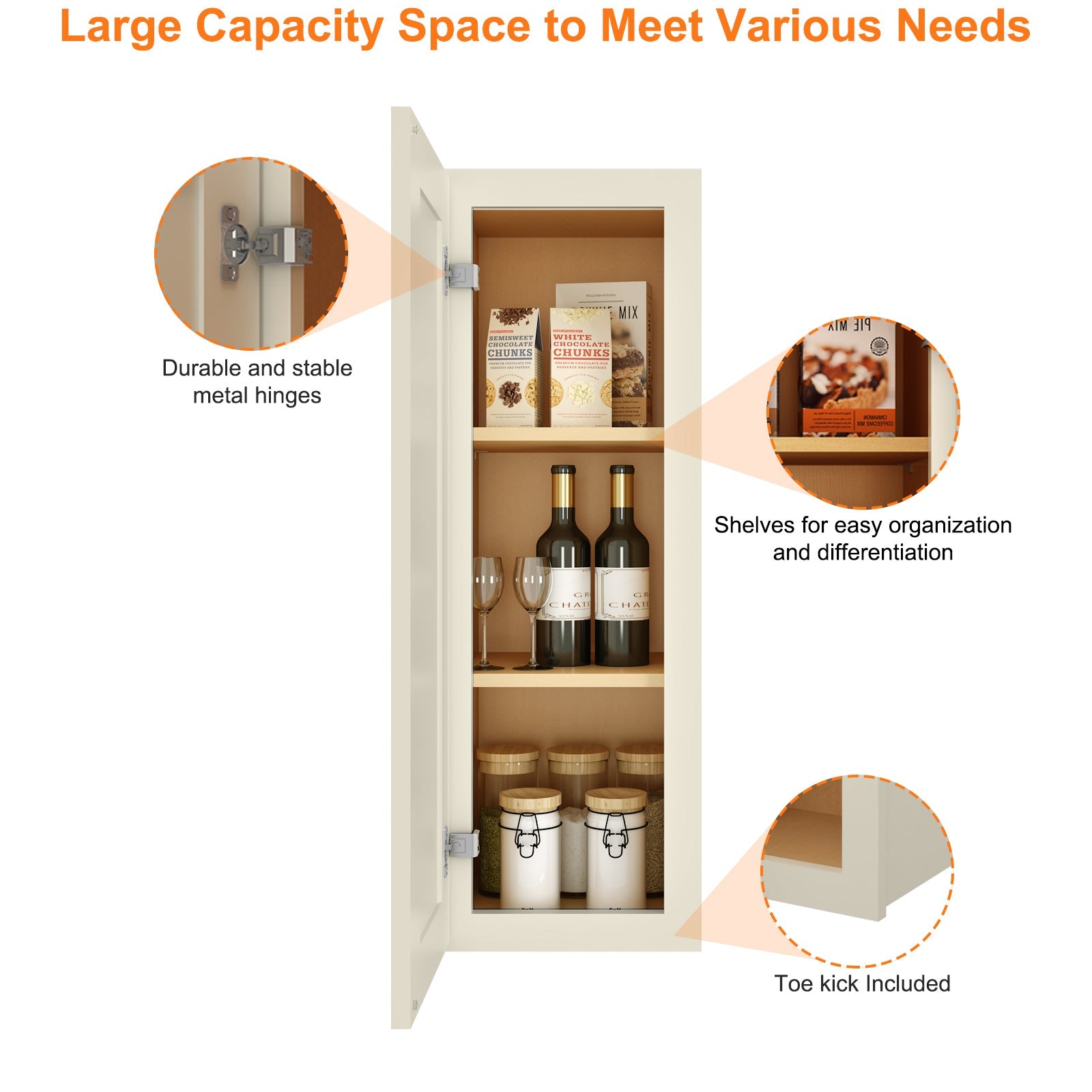 12"D*12"W*30"H Birch Solid Wood Medicine Cabinet Wall Mounted W1230