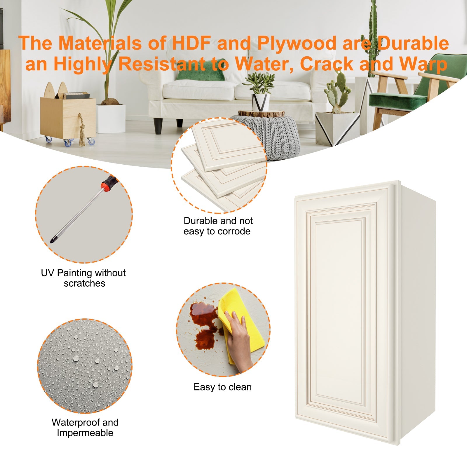 12"D*15"W*30"H Birch Solid Wood Medicine Cabinet Wall Mounted W1530