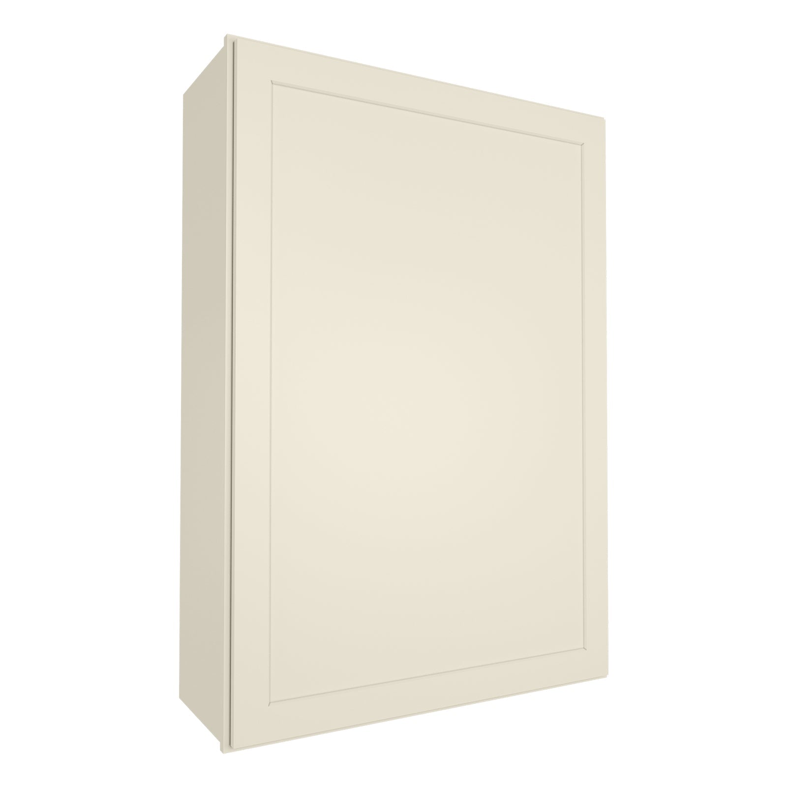 12"D*18"W*42"H Birch Solid Wood Medicine Cabinet Wall Mounted W1842