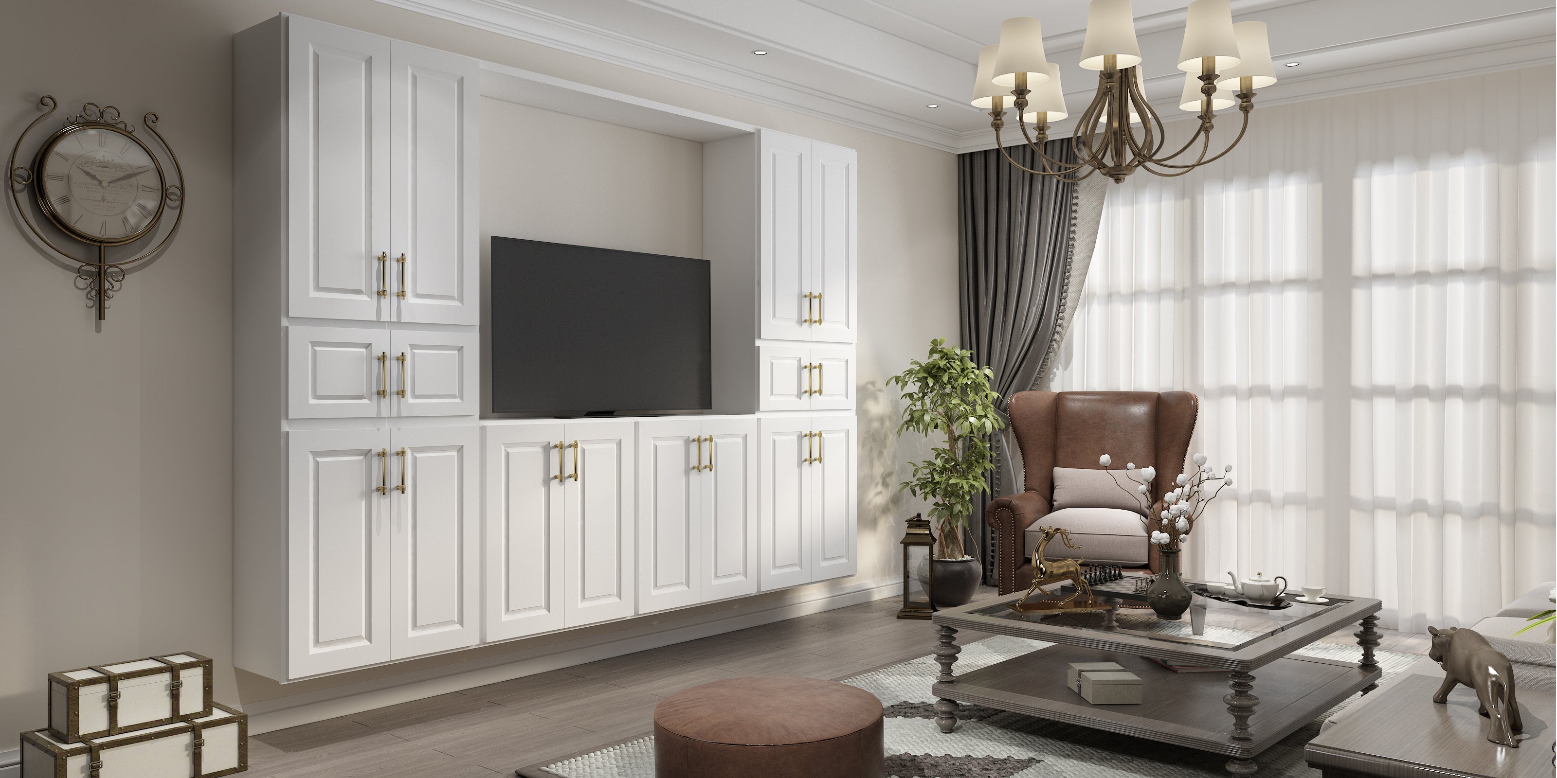 12"D*21"W*36"H Birch Solid Wood Medicine Cabinet Wall Mounted W2136