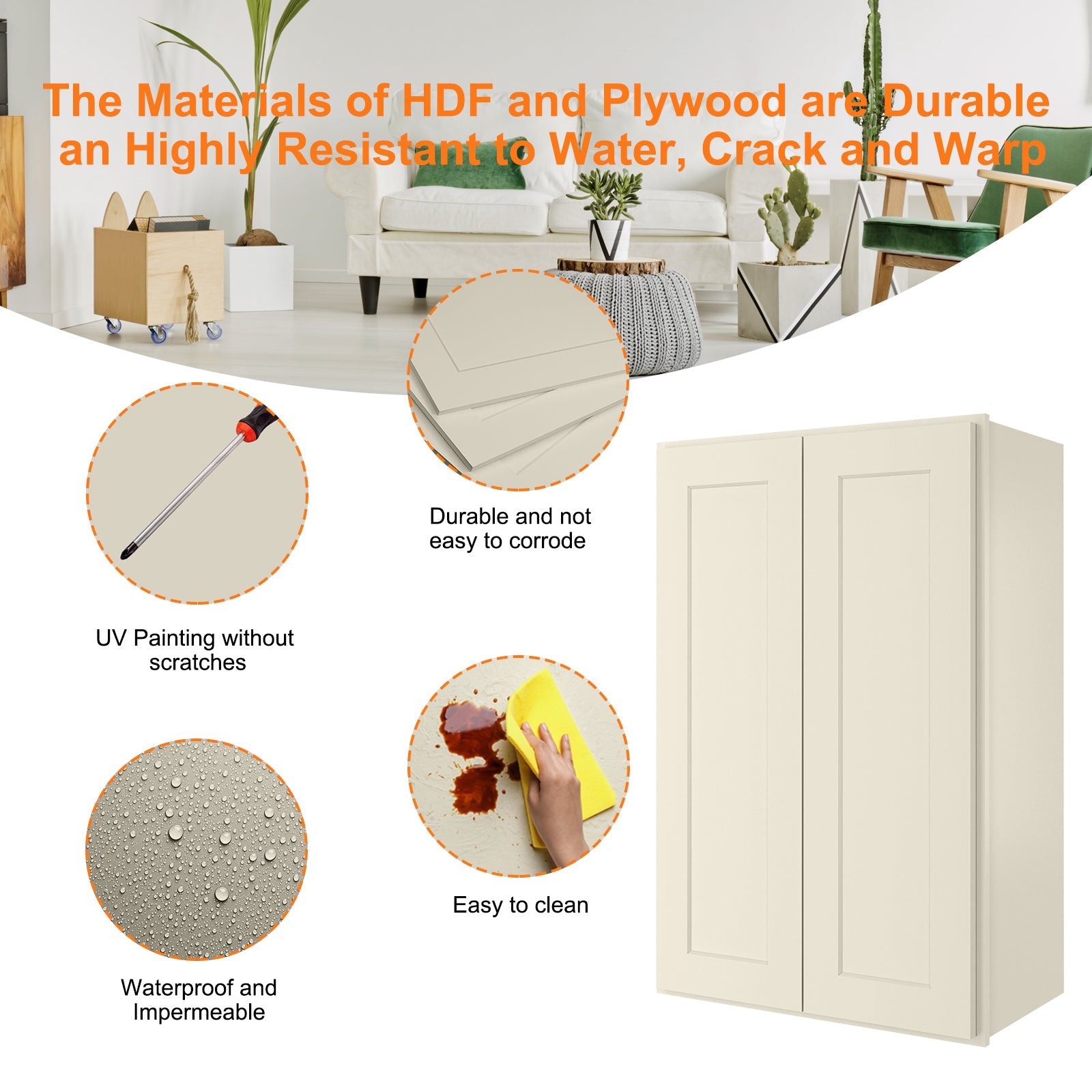 12"D*27"W*30"H Birch Solid Wood Medicine Cabinet Wall Mounted W2730