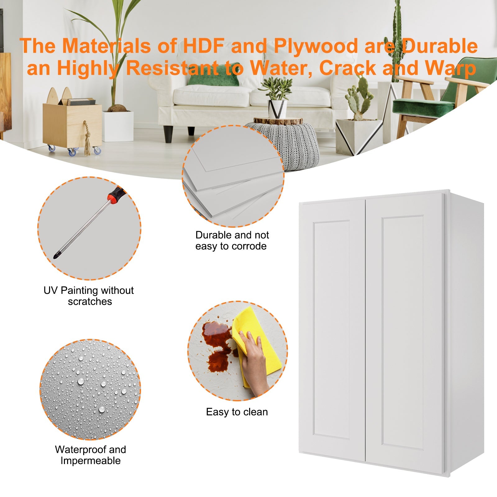 12"D*27"W*30"H Birch Solid Wood Medicine Cabinet Wall Mounted W2730