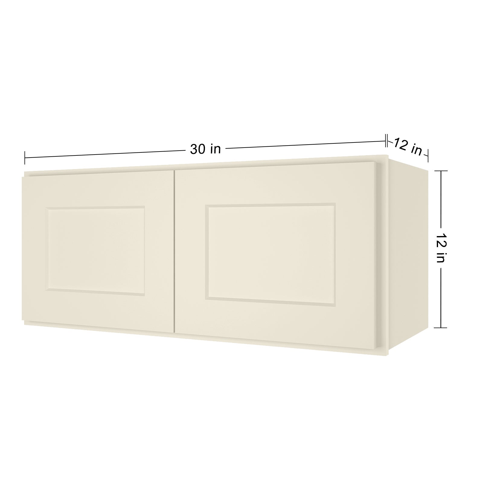 12"D*30"W*12"H Birch Solid Wood Medicine Cabinet Wall Mounted W3012