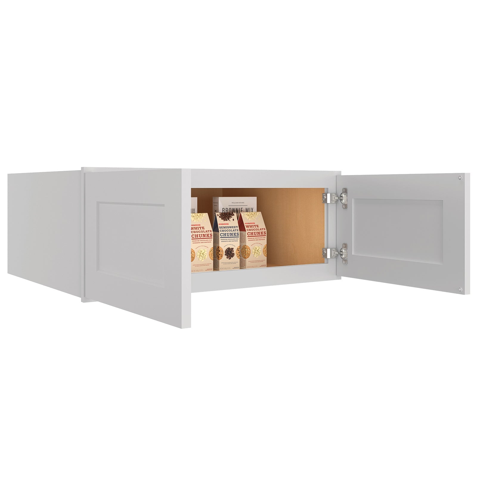 24"D*30"W*12"H Birch Solid Wood Medicine Cabinet Wall Mounted W301224