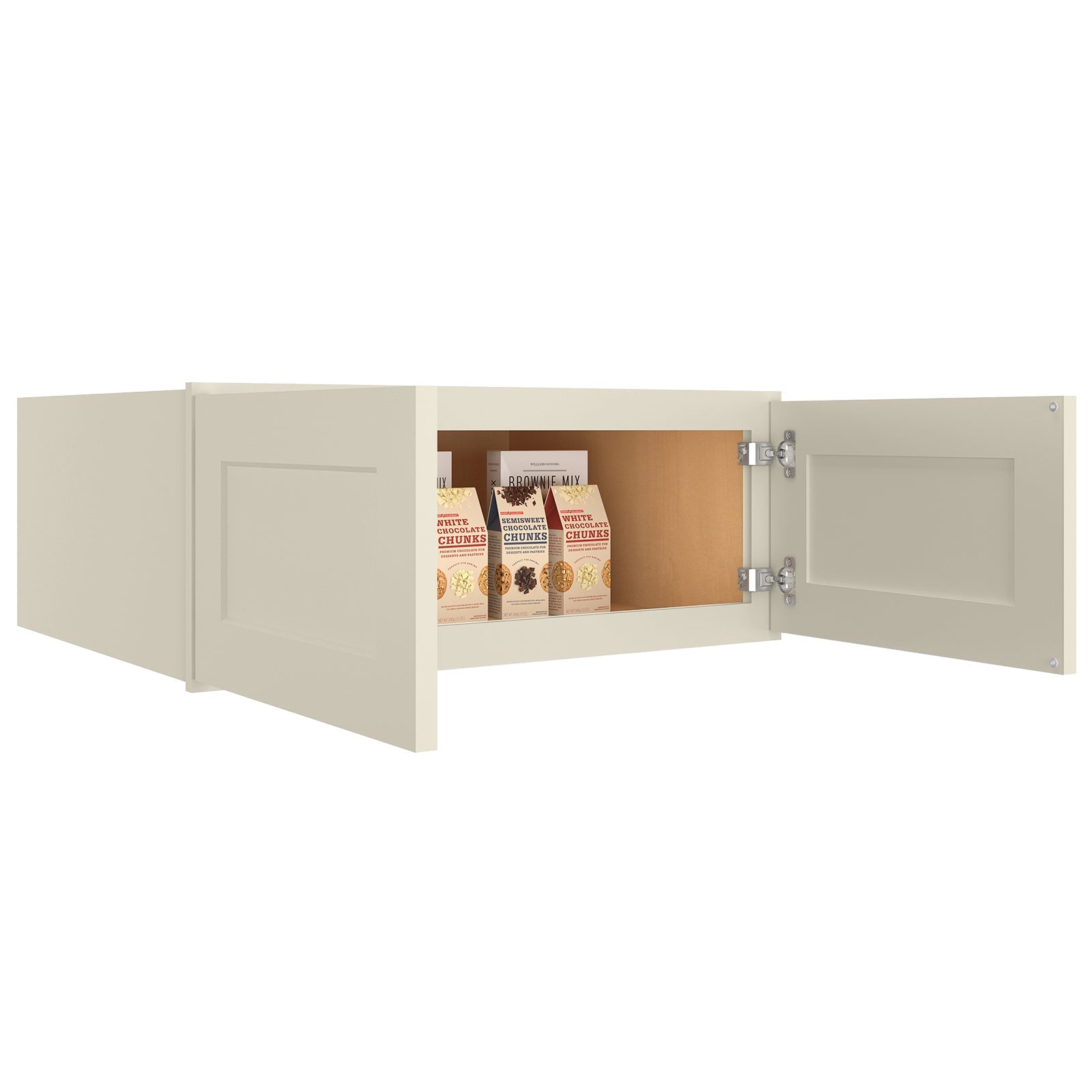 24"D*30"W*12"H Birch Solid Wood Medicine Cabinet Wall Mounted W301224