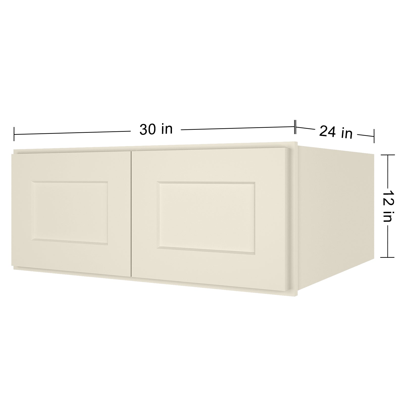 24"D*30"W*12"H Birch Solid Wood Medicine Cabinet Wall Mounted W301224