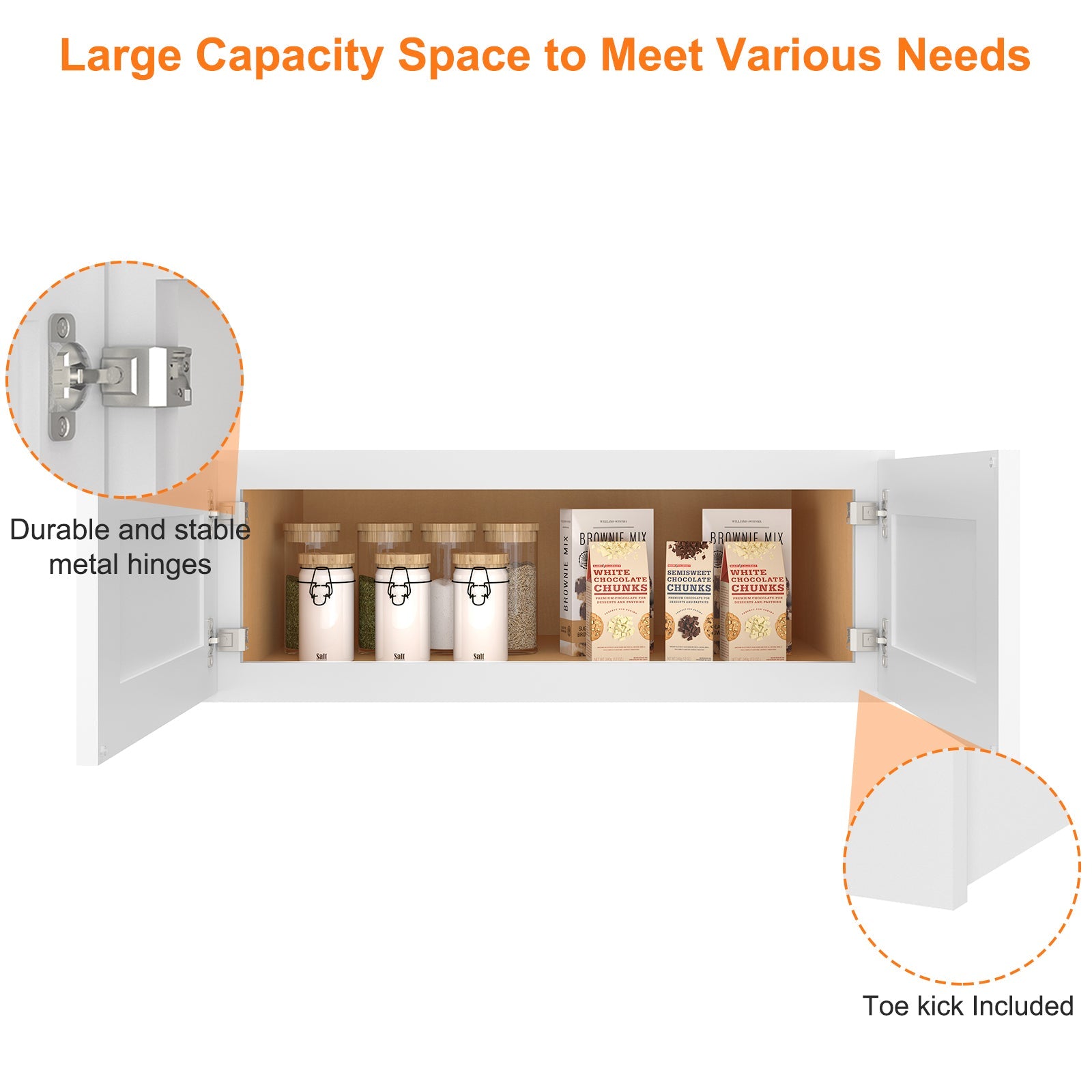 24"D*30"W*12"H Birch Solid Wood Medicine Cabinet Wall Mounted W301224