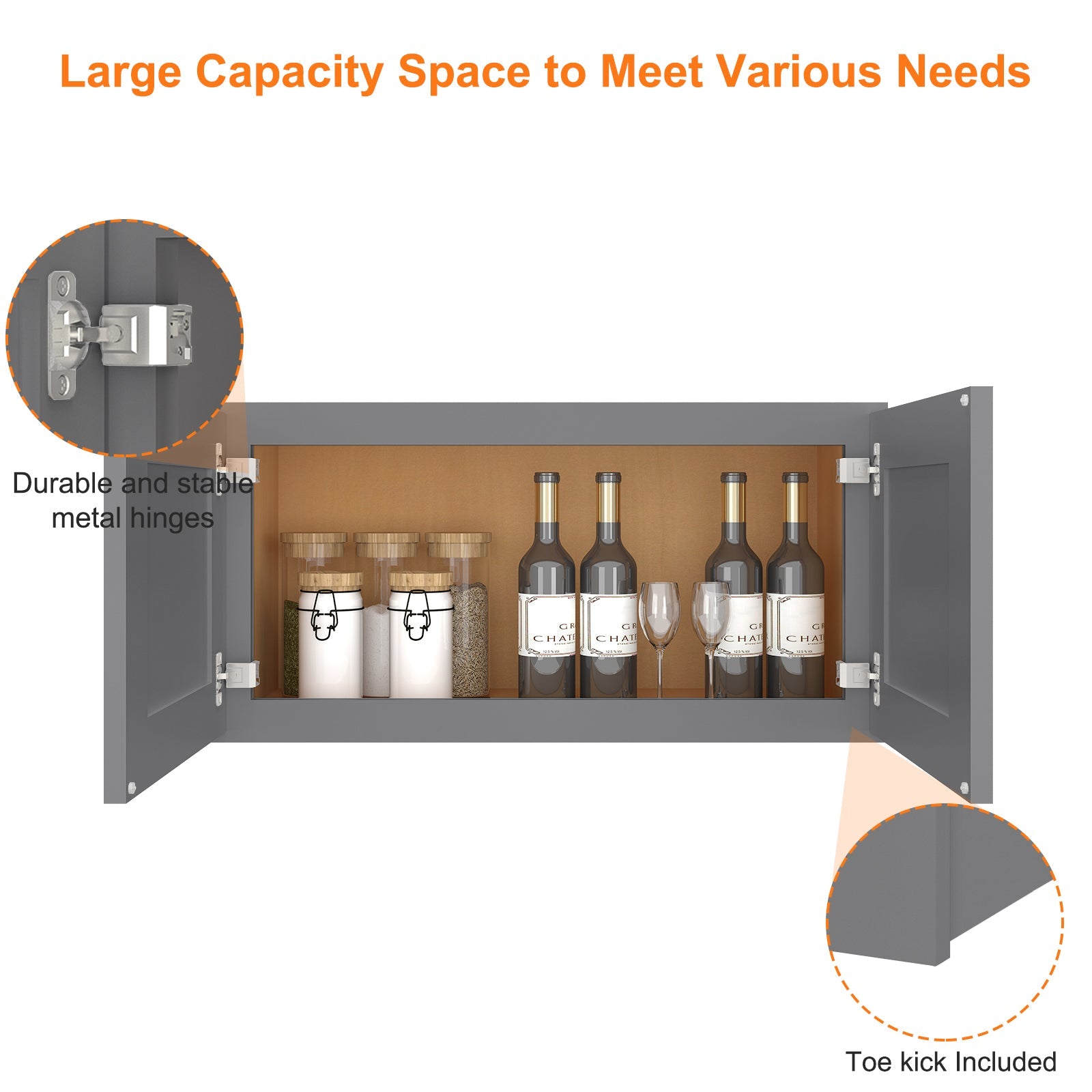 12"D*30"W*15"H Birch Solid Wood Medicine Cabinet Wall Mounted W3015