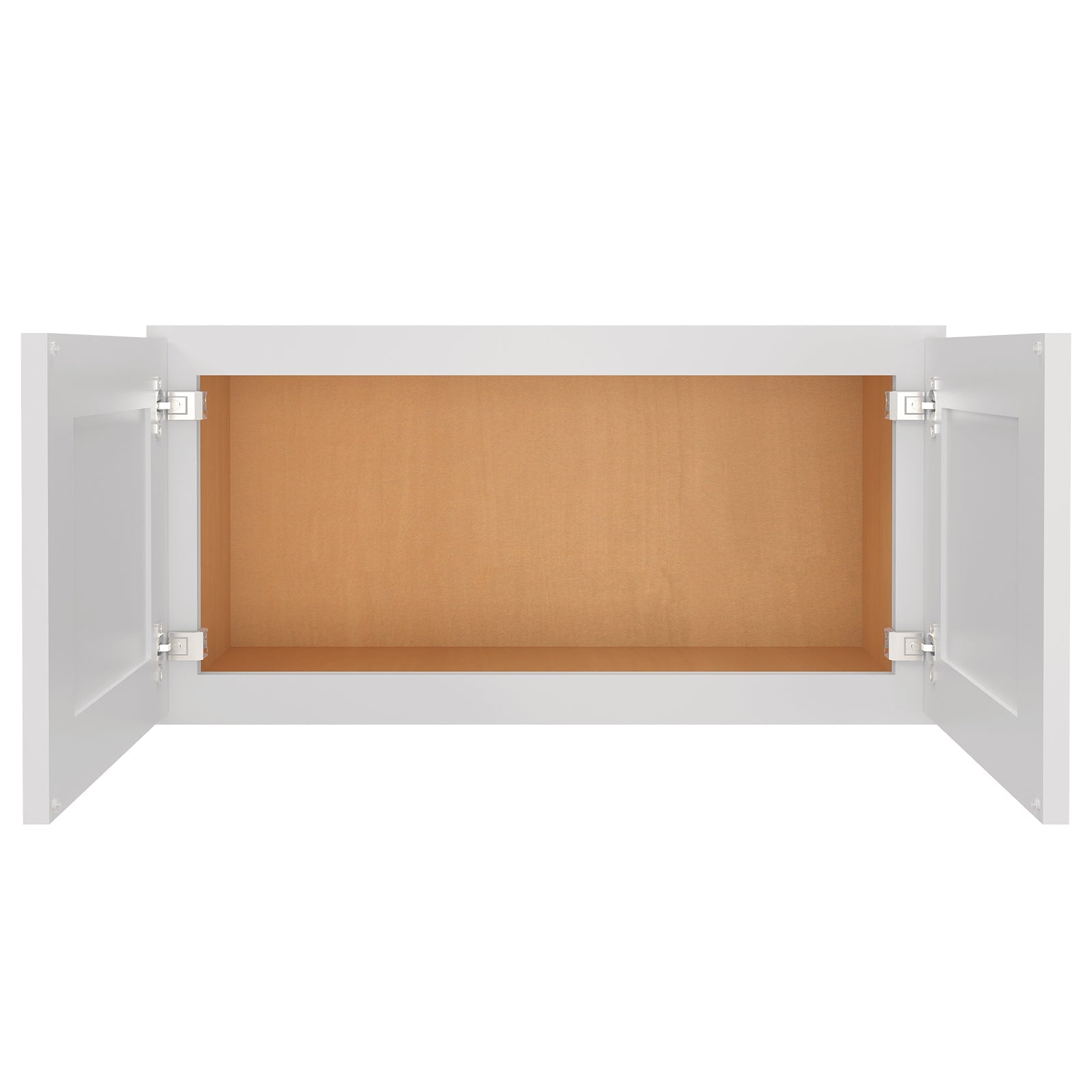 12"D*30"W*15"H Birch Solid Wood Medicine Cabinet Wall Mounted W3015