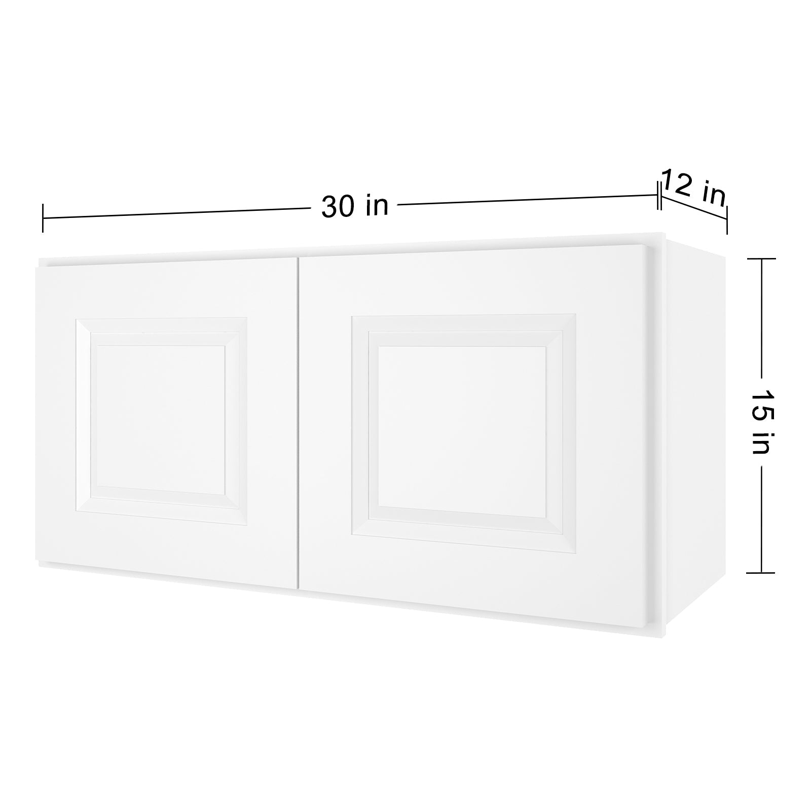 12"D*30"W*15"H Birch Solid Wood Medicine Cabinet Wall Mounted W3015