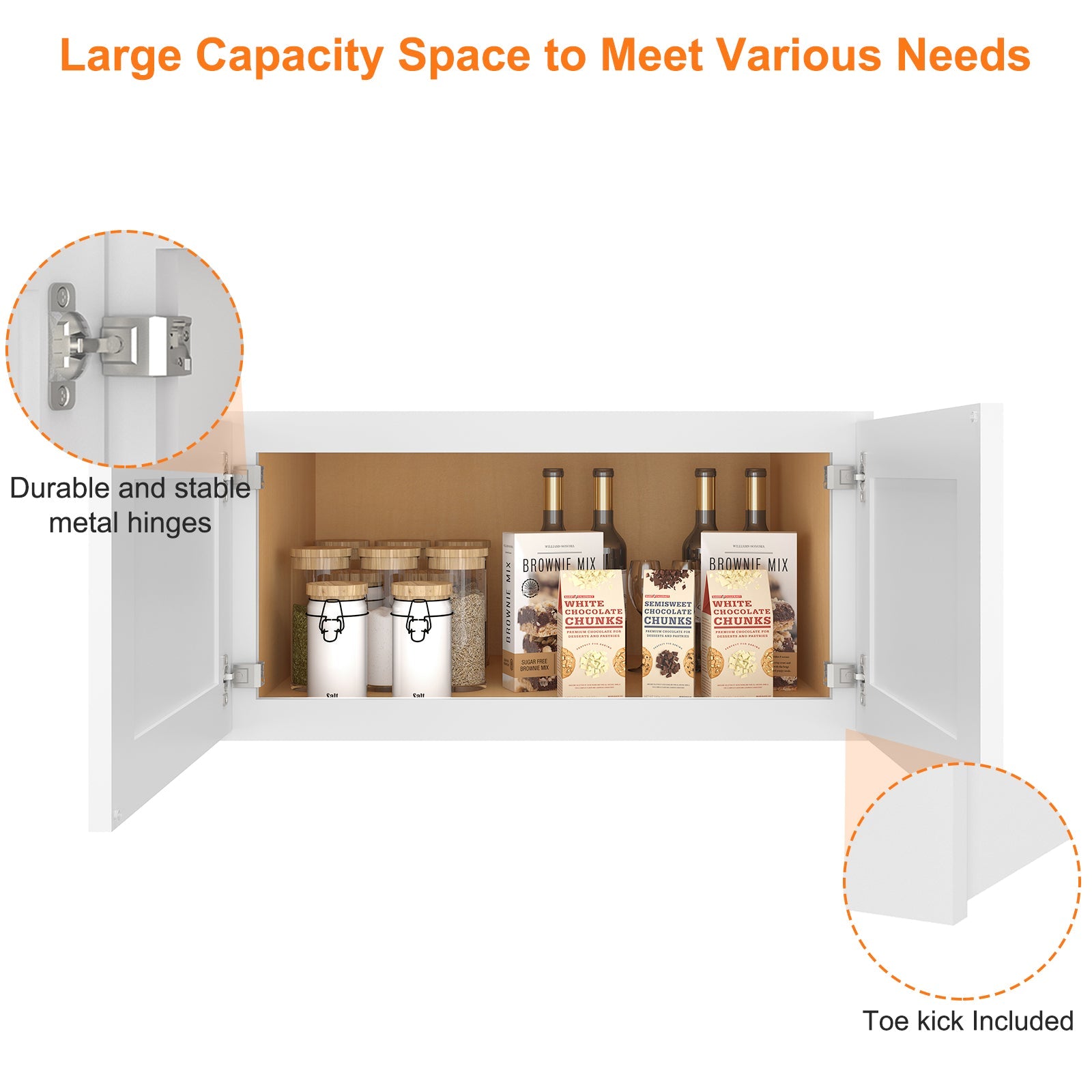 24"D*30"W*15"H Birch Solid Wood Medicine Cabinet Wall Mounted W301524