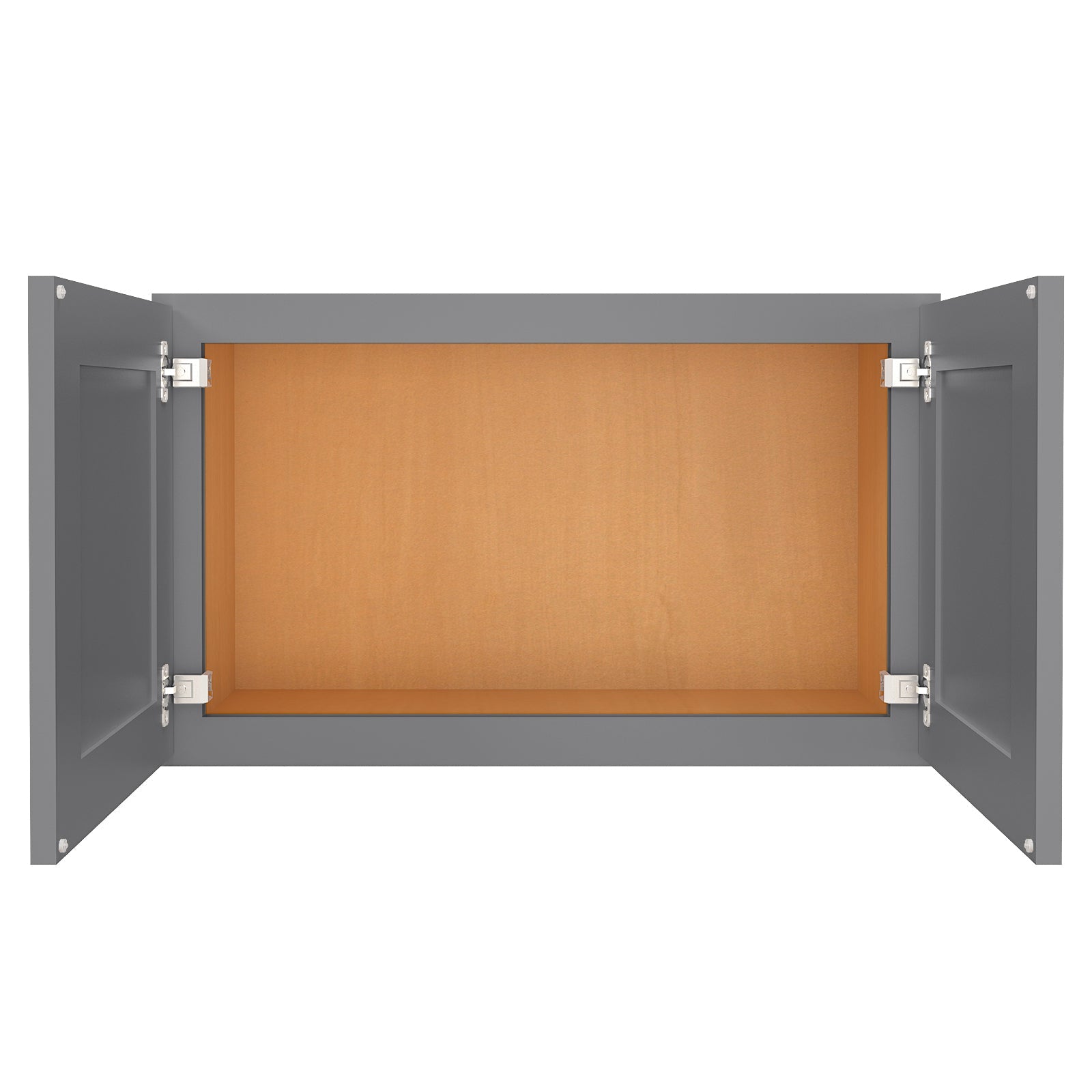 12"D*30"W*18"H Birch Solid Wood Medicine Cabinet Wall Mounted W3018