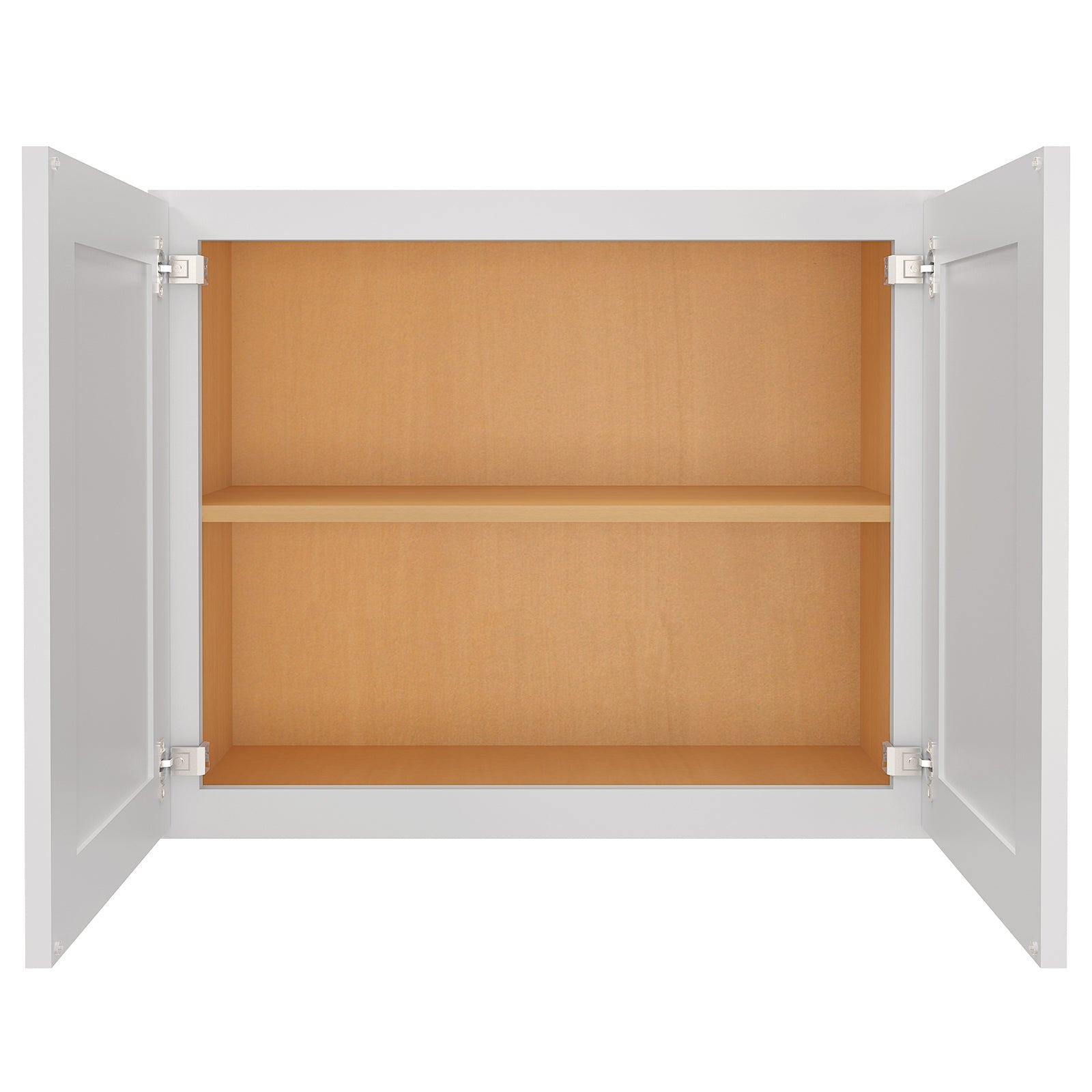 12"D*30"W*24"H Birch Solid Wood Medicine Cabinet Wall Mounted W3024