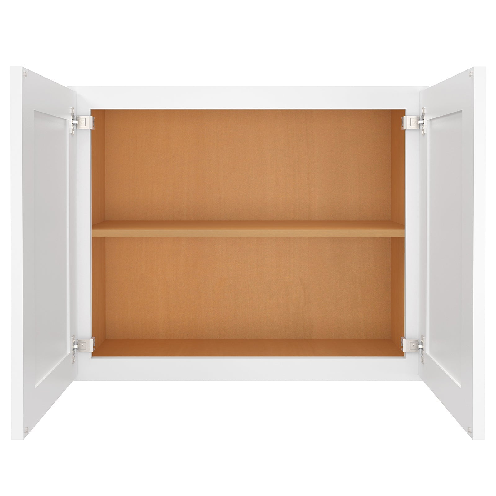 12"D*30"W*24"H Birch Solid Wood Medicine Cabinet Wall Mounted W3024