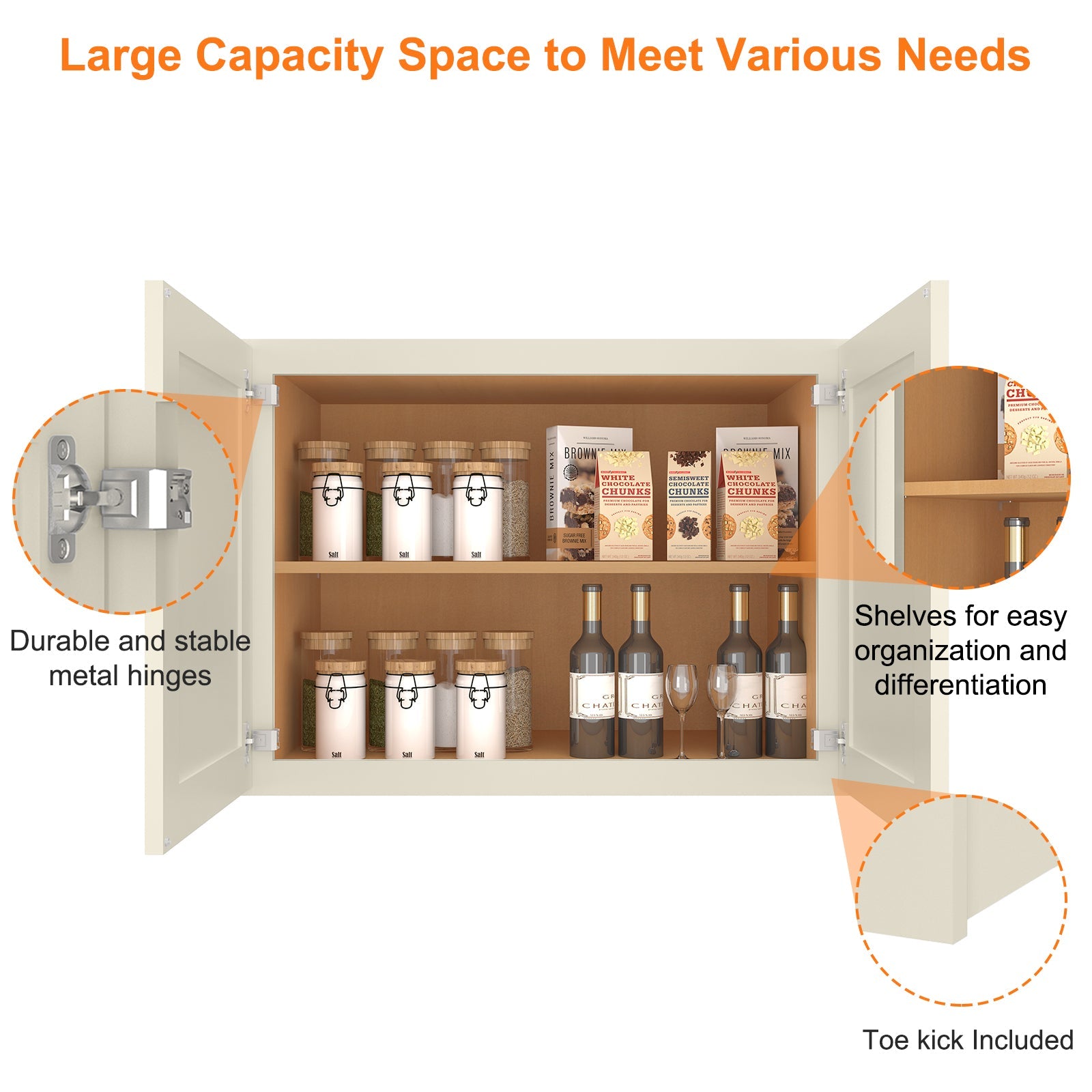 24"D*30"W*24"H Birch Solid Wood Medicine Cabinet Wall Mounted W302424