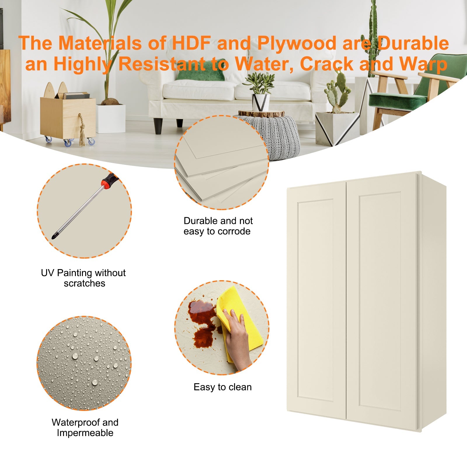 12"D*30"W*36"H Birch Solid Wood Medicine Cabinet Wall Mounted W3036