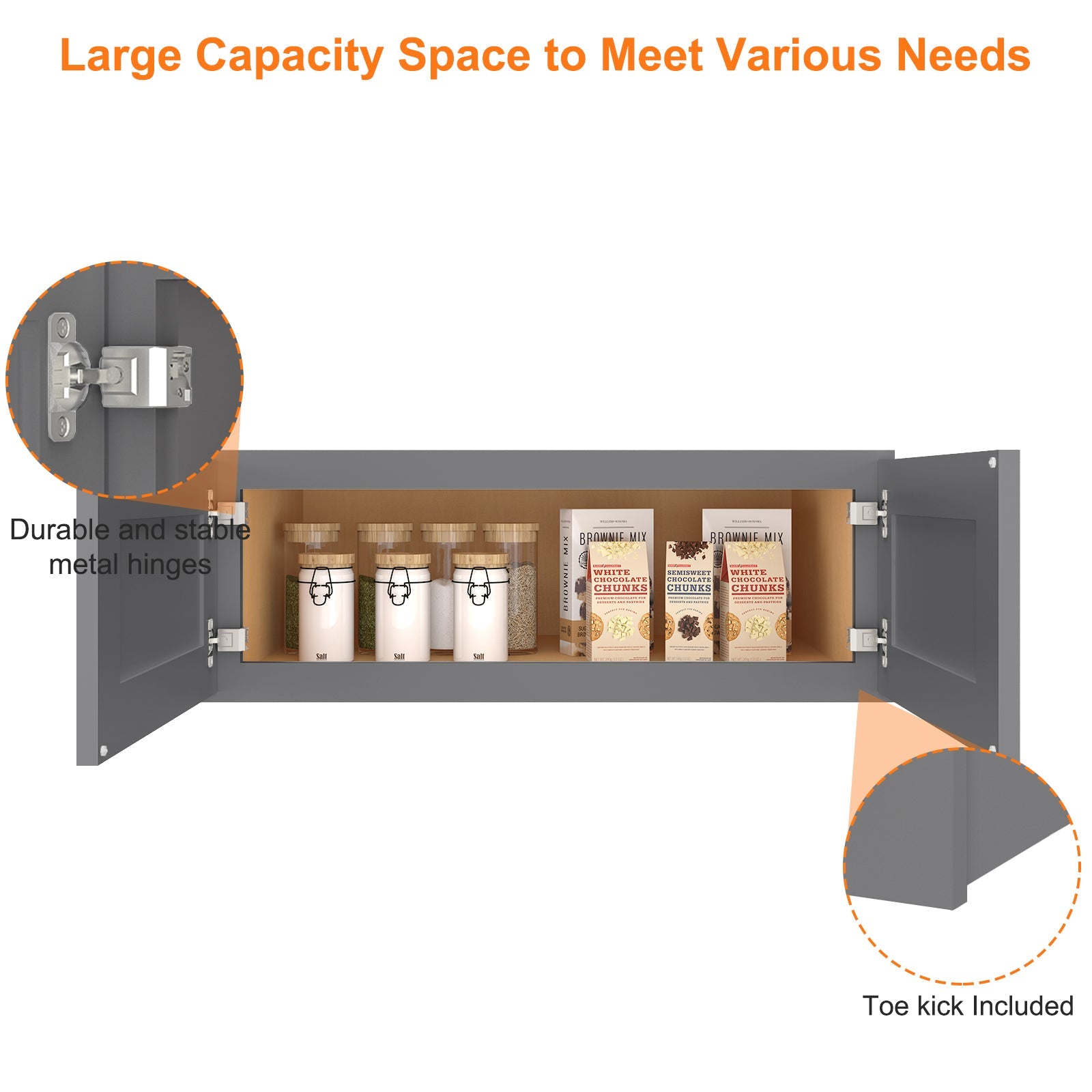 24"D*30"W*12"H Birch Solid Wood Medicine Cabinet Wall Mounted W331224