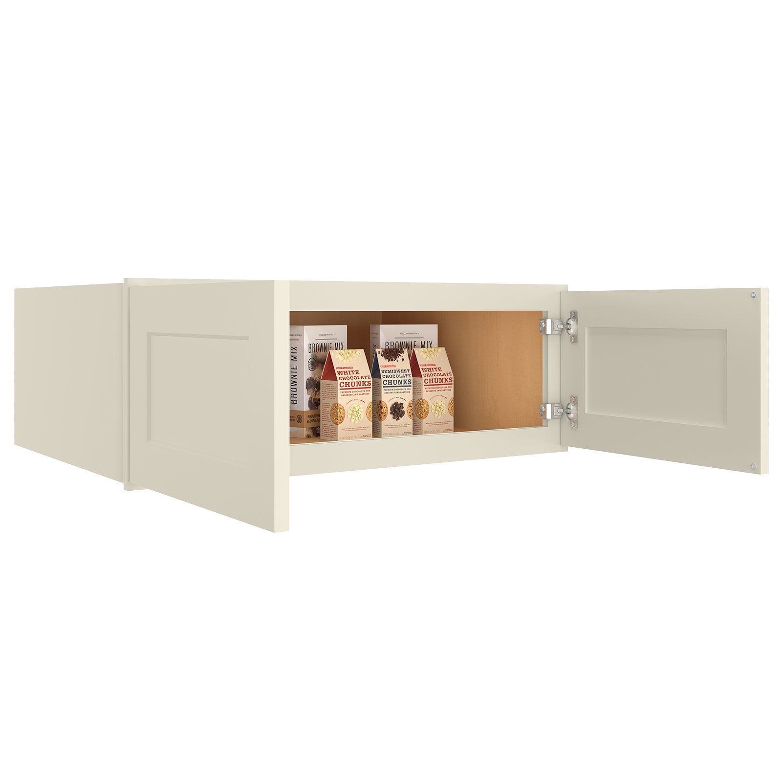 24"D*30"W*12"H Birch Solid Wood Medicine Cabinet Wall Mounted W331224