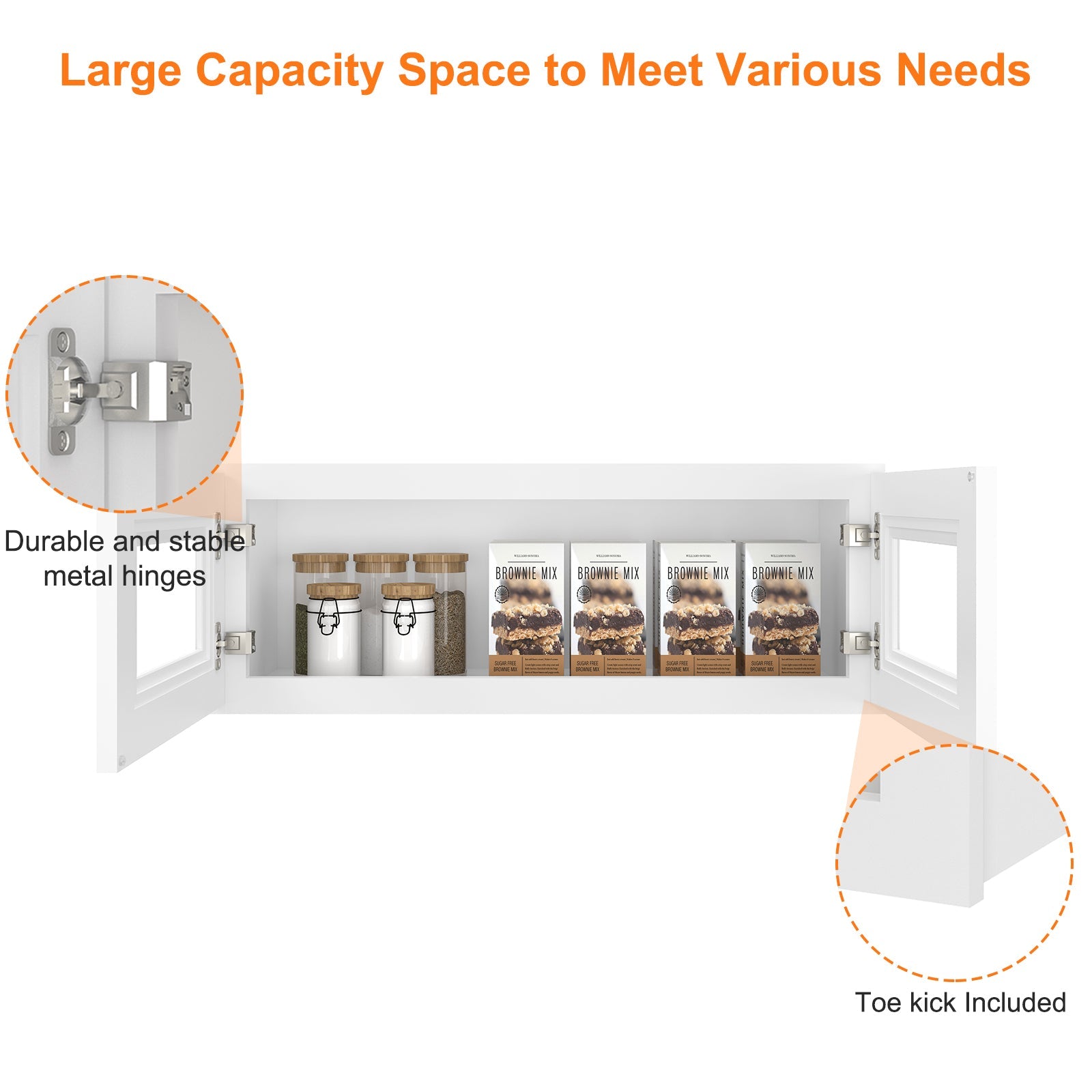 12"D*33"W*12"H Birch Solid Wood Medicine Cabinet Wall Mounted W3312GD