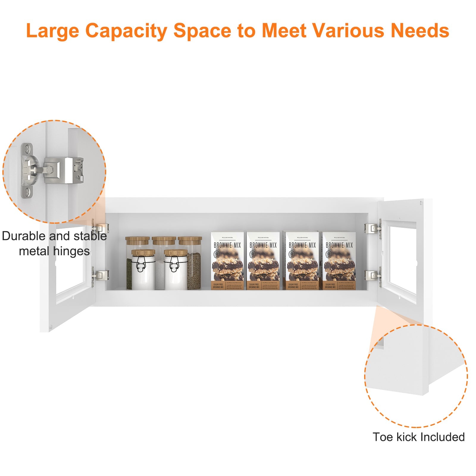 12"D*33"W*12"H Birch Solid Wood Medicine Cabinet Wall Mounted W3312GD