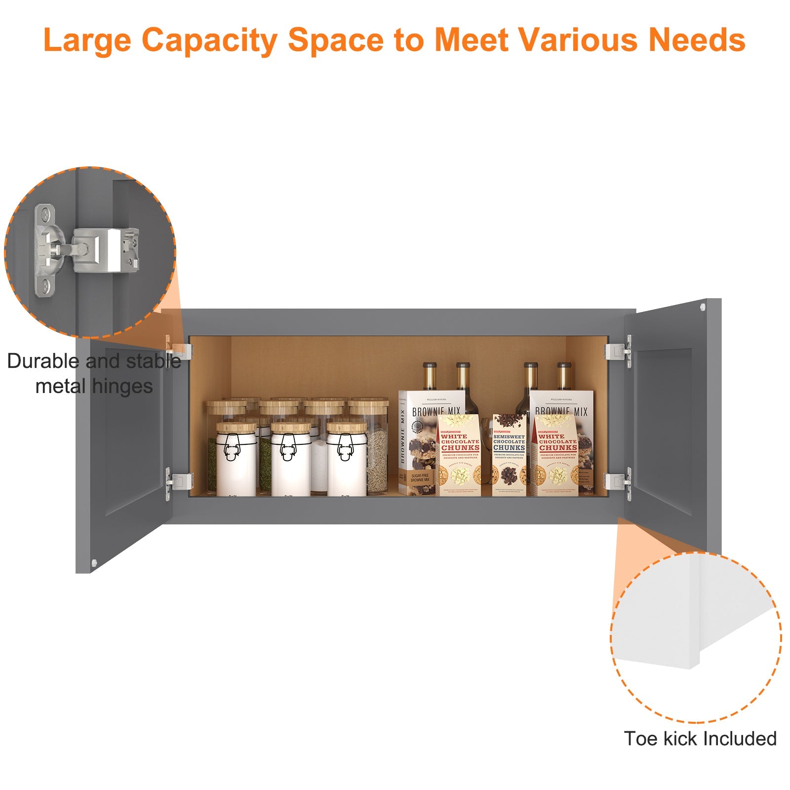 24"D*33"W*15"H Birch Solid Wood Medicine Cabinet Wall Mounted W331524