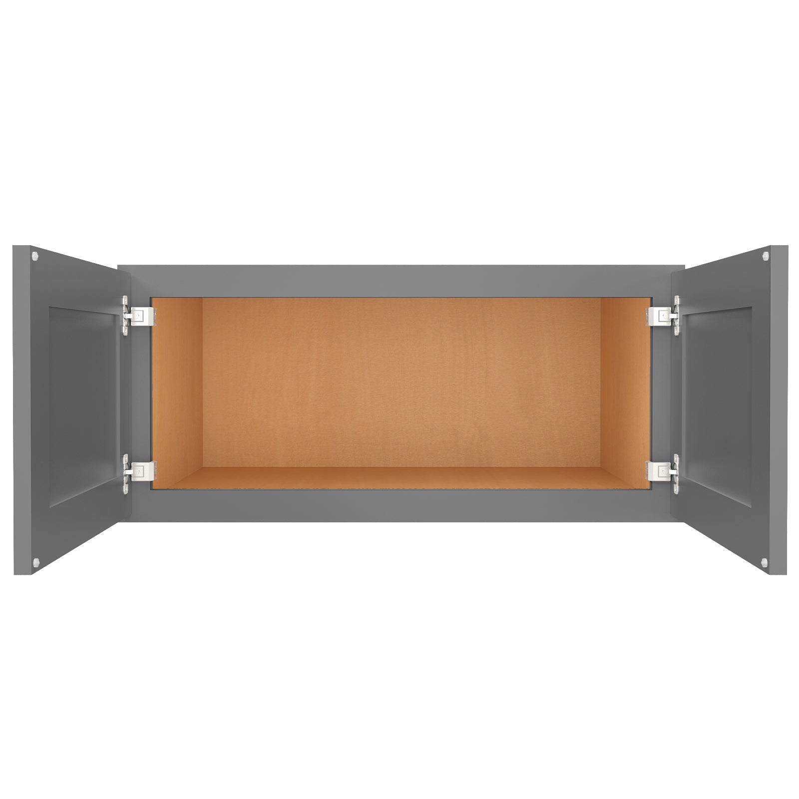 24"D*33"W*15"H Birch Solid Wood Medicine Cabinet Wall Mounted W331524