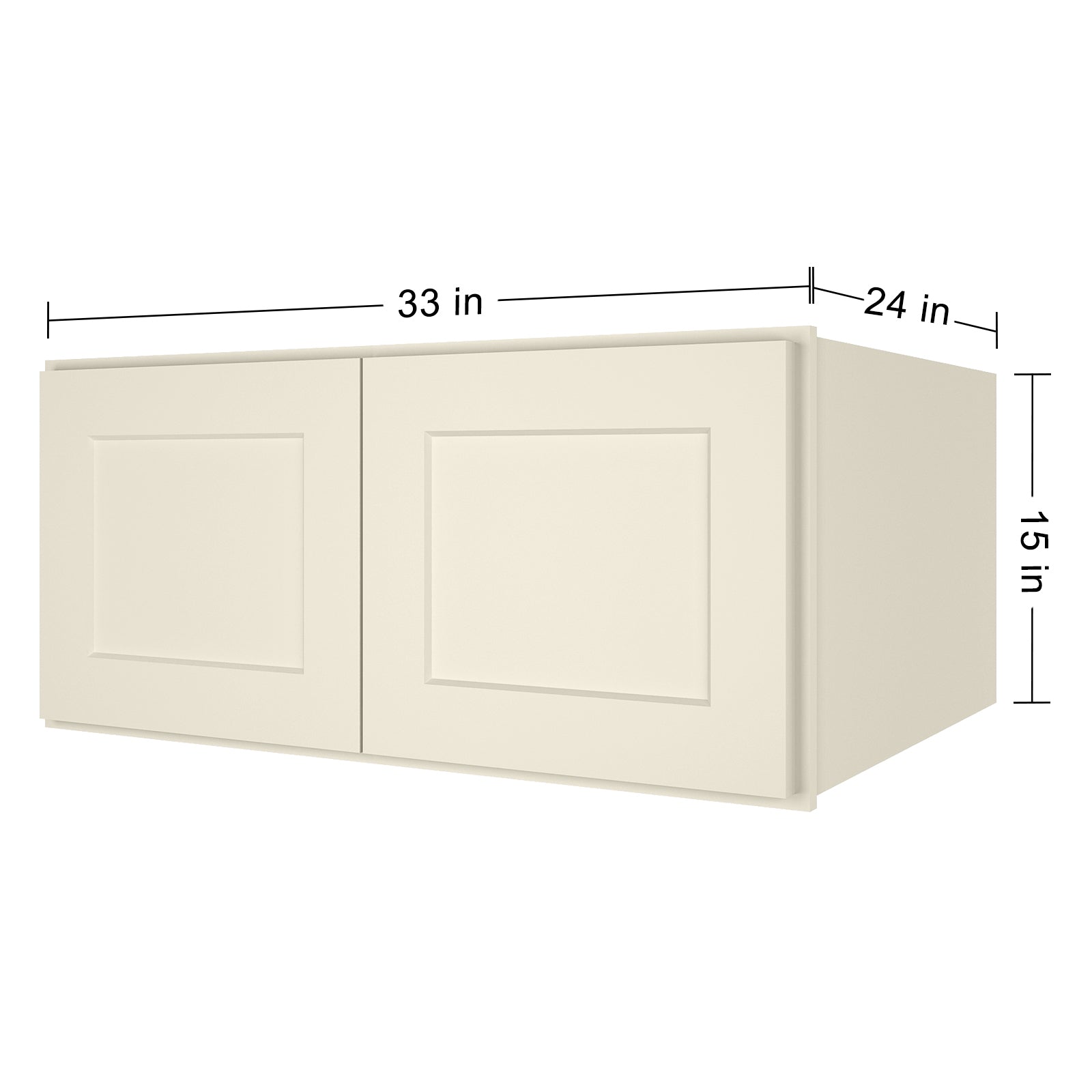 24"D*33"W*15"H Birch Solid Wood Medicine Cabinet Wall Mounted W331524