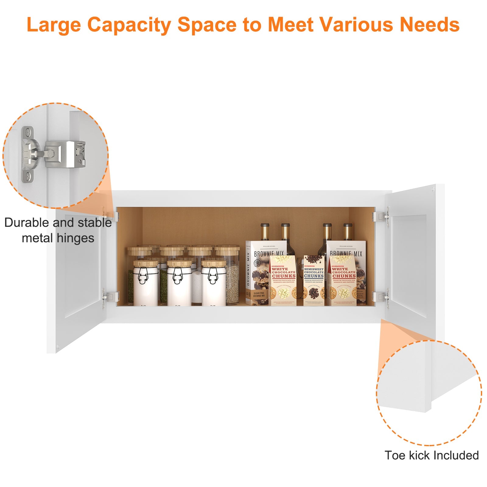 24"D*33"W*15"H Birch Solid Wood Medicine Cabinet Wall Mounted W331524