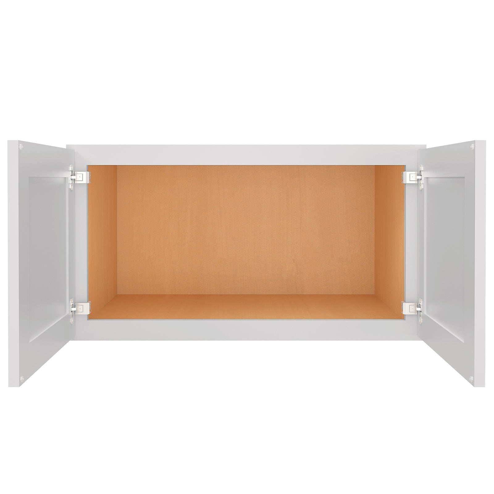 24"D*33"W*18"H Birch Solid Wood Medicine Cabinet Wall Mounted W331824