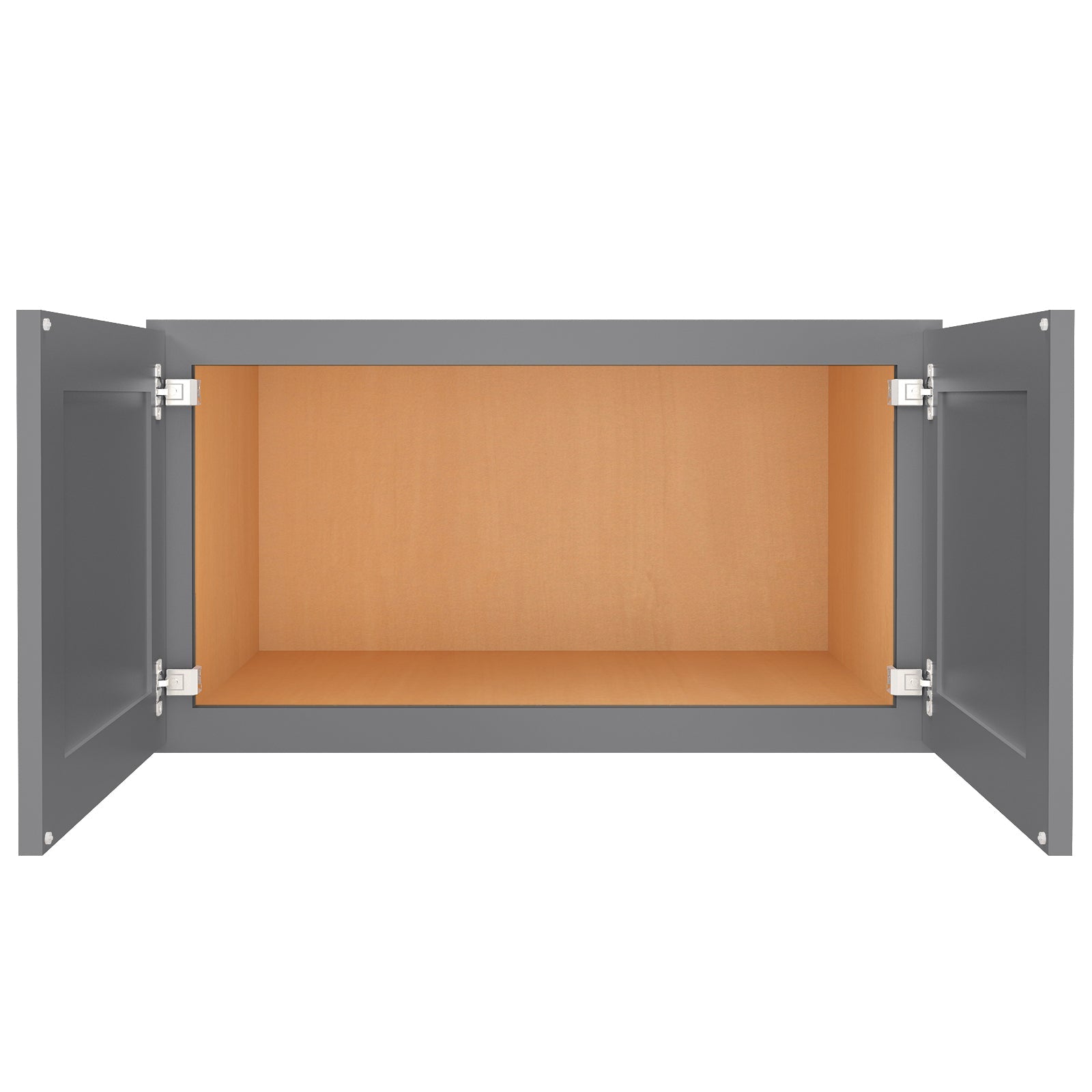 24"D*33"W*18"H Birch Solid Wood Medicine Cabinet Wall Mounted W331824