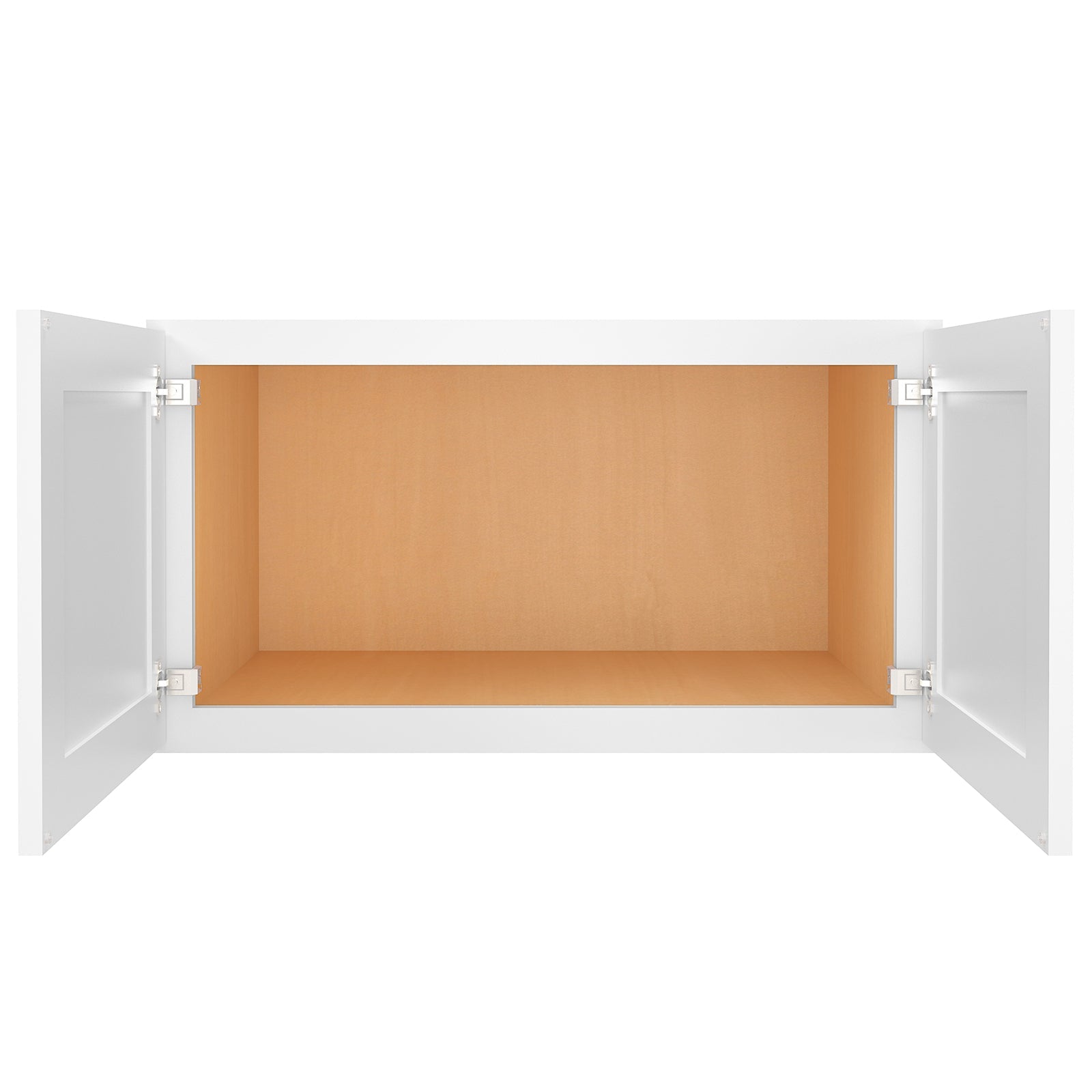 24"D*33"W*18"H Birch Solid Wood Medicine Cabinet Wall Mounted W331824