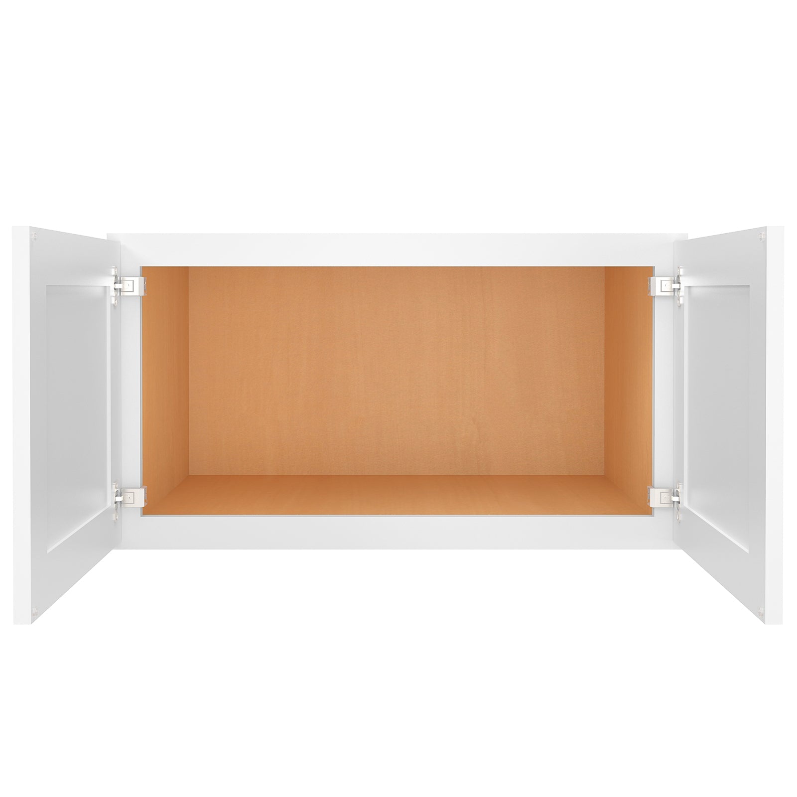 24"D*33"W*18"H Birch Solid Wood Medicine Cabinet Wall Mounted W331824