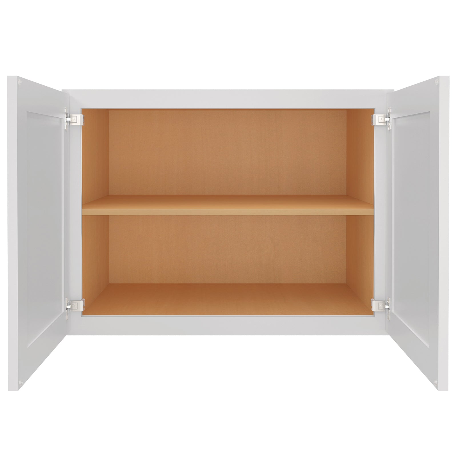 24"D*33"W*24"H Birch Solid Wood Medicine Cabinet Wall Mounted W332424