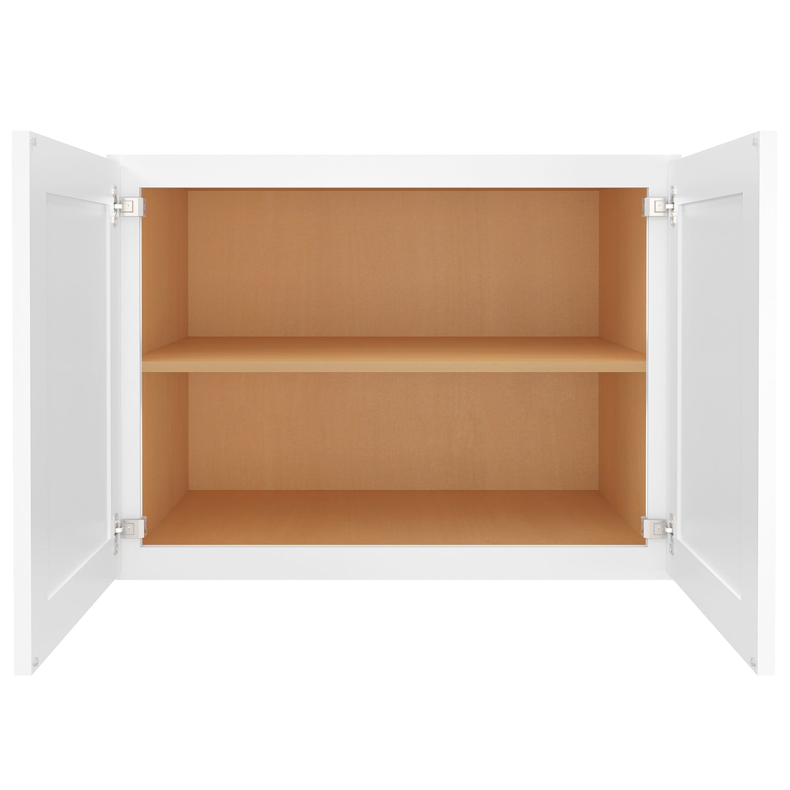 24"D*33"W*24"H Birch Solid Wood Medicine Cabinet Wall Mounted W332424