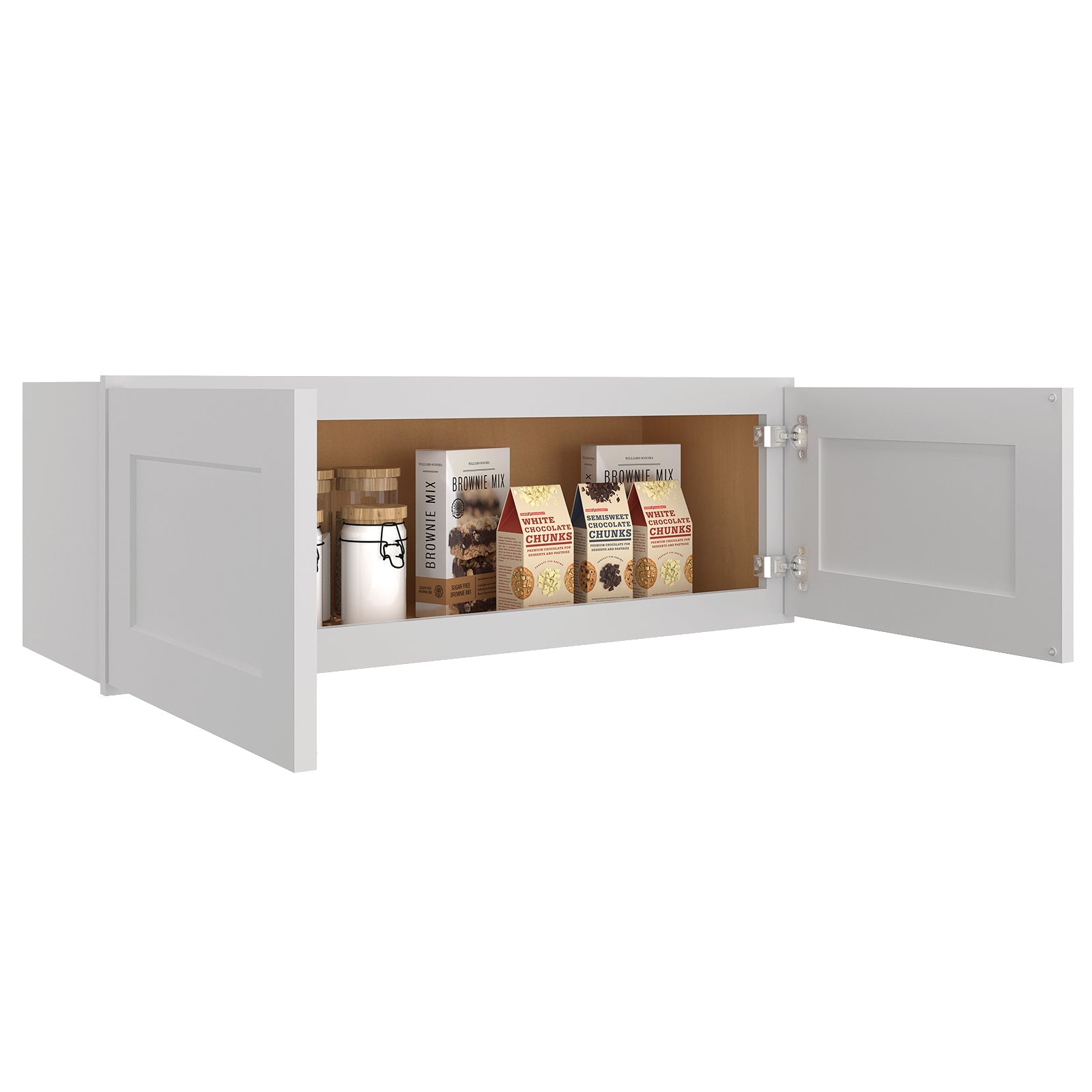 24"D*36"W*12"H Birch Solid Wood Medicine Cabinet Wall Mounted W3612