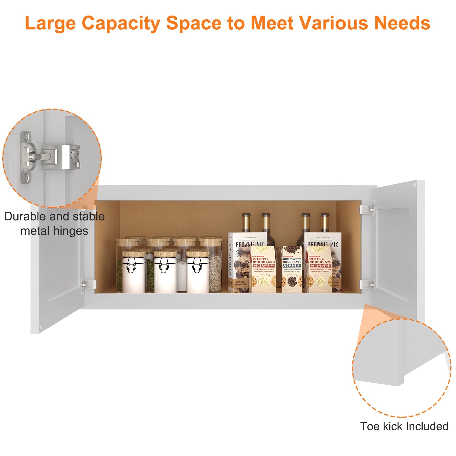 24"D*36"W*12"H Birch Solid Wood Medicine Cabinet Wall Mounted W361224