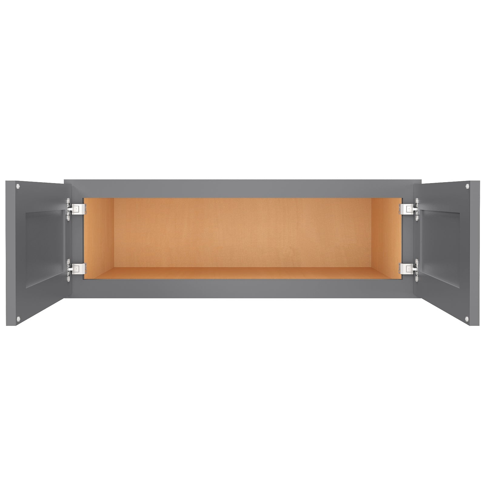 24"D*36"W*12"H Birch Solid Wood Medicine Cabinet Wall Mounted W361224