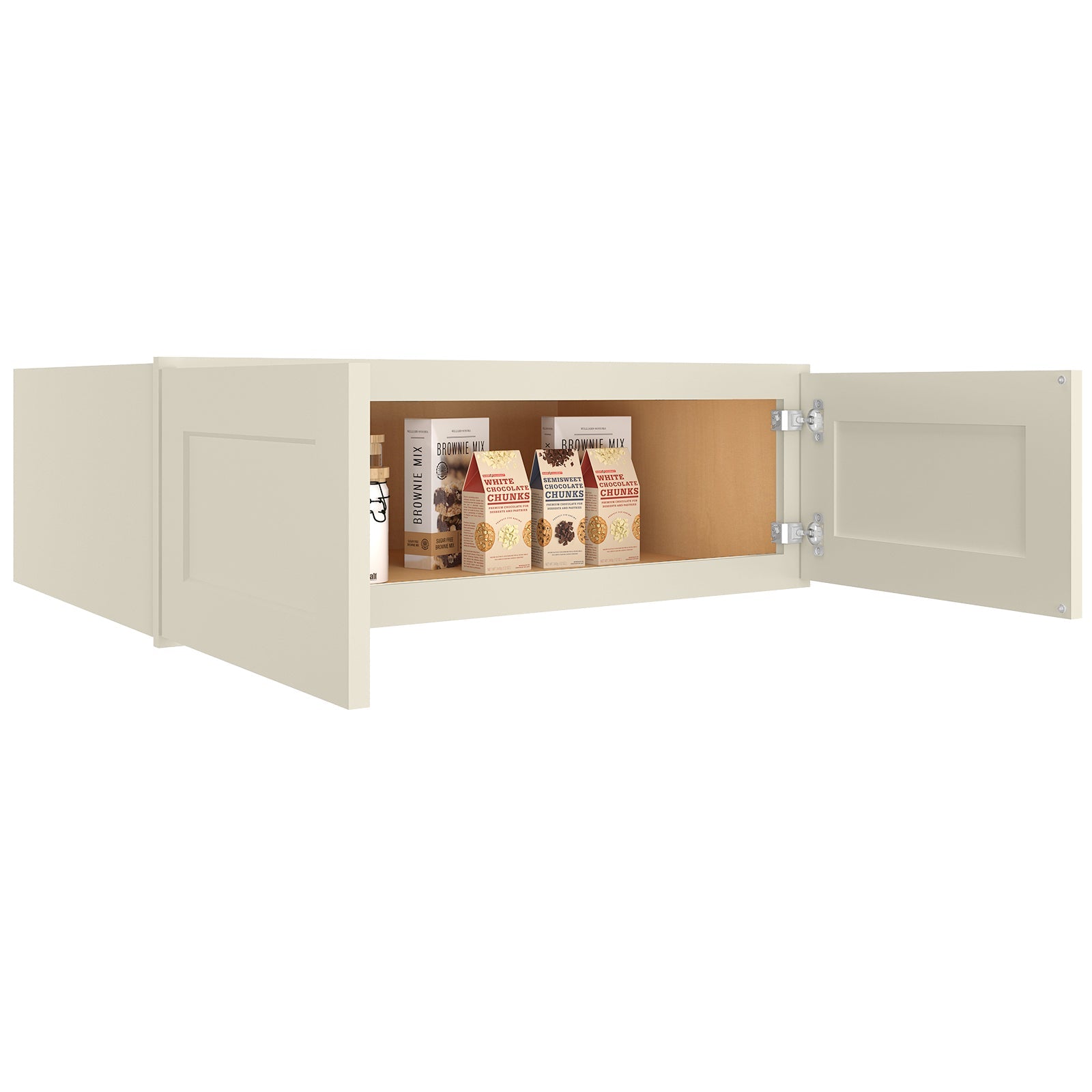 24"D*36"W*12"H Birch Solid Wood Medicine Cabinet Wall Mounted W361224